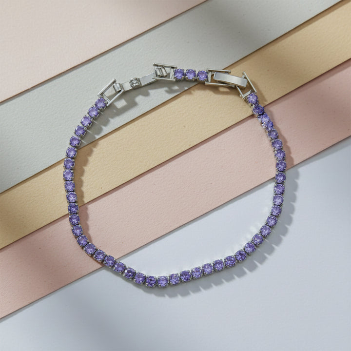Lavender Luxe Tennis Bracelet GWB -73