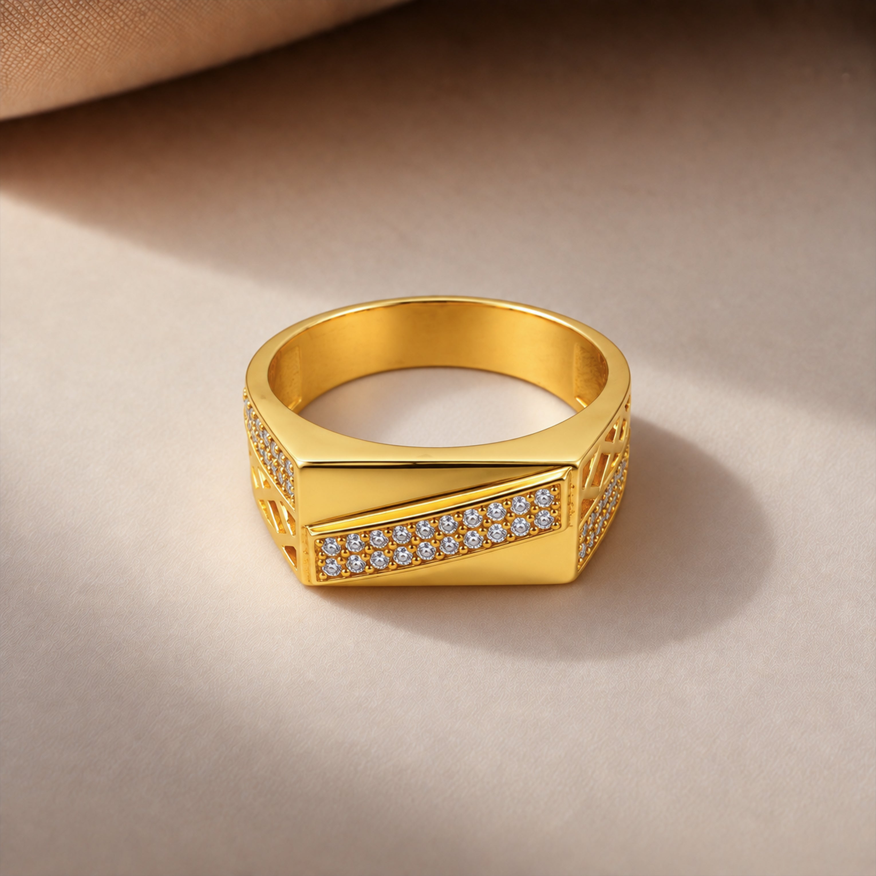 Aarav Gold Ring GMR -58