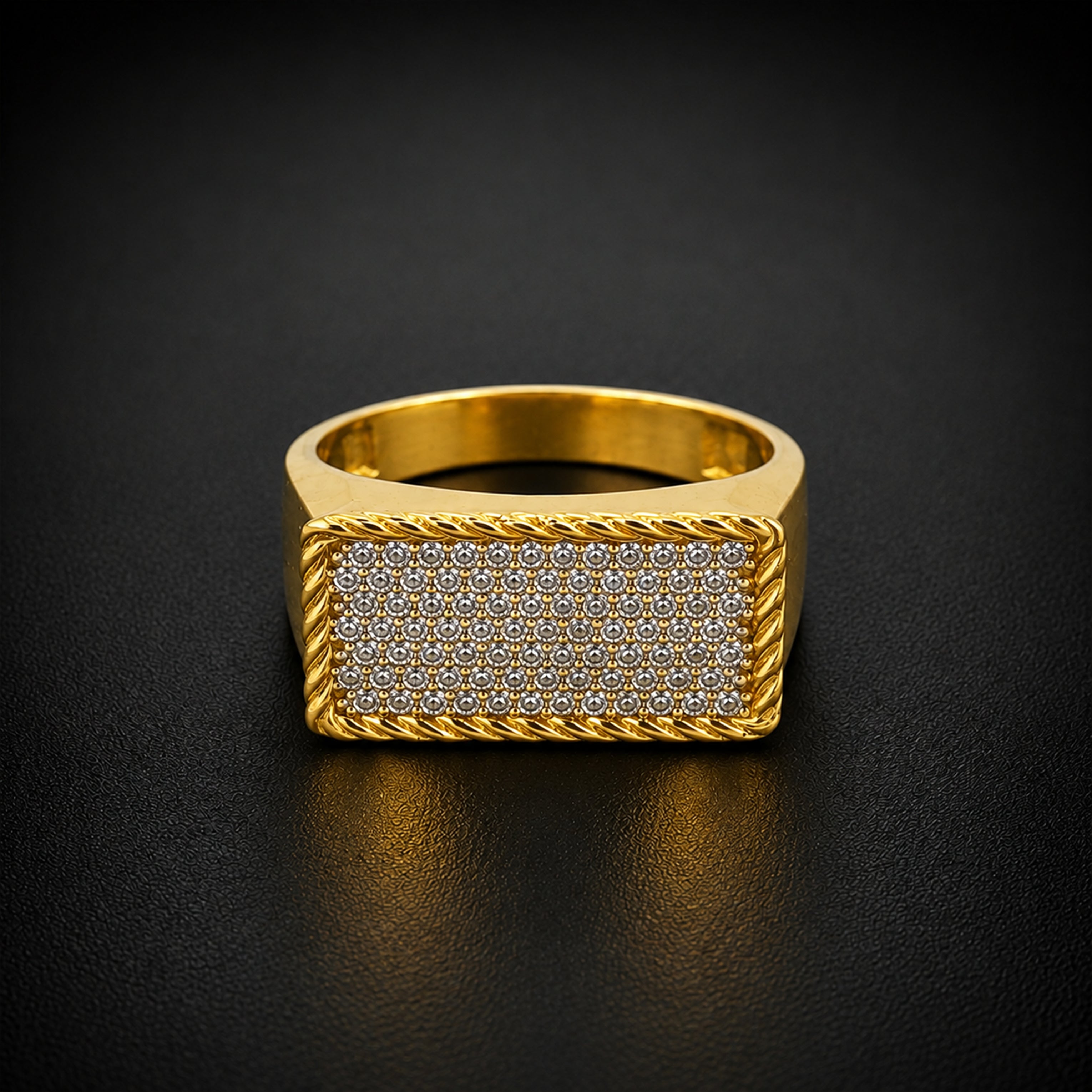 Rectangular Statement Ring GMR -38
