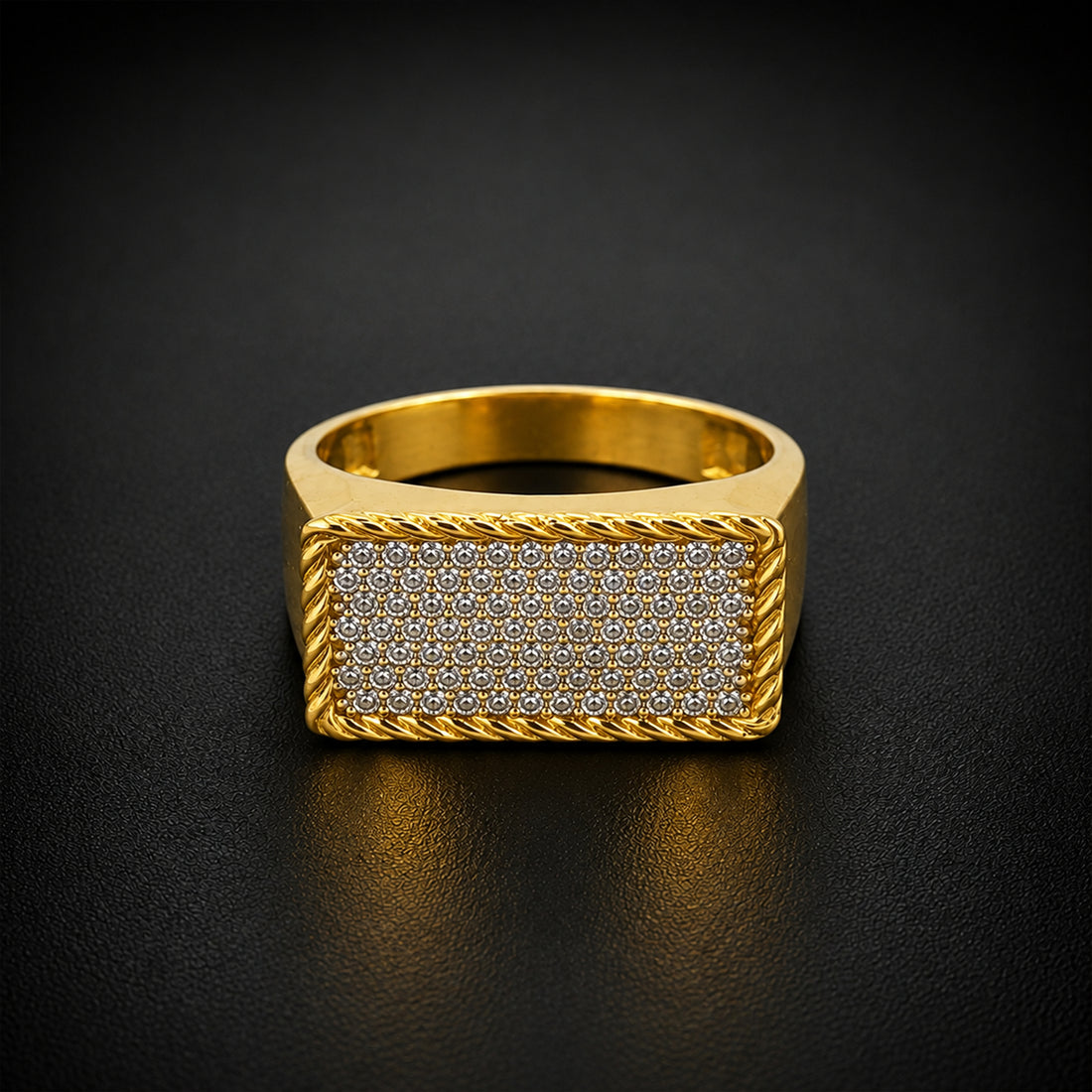 Rectangular Statement Ring GMR -38