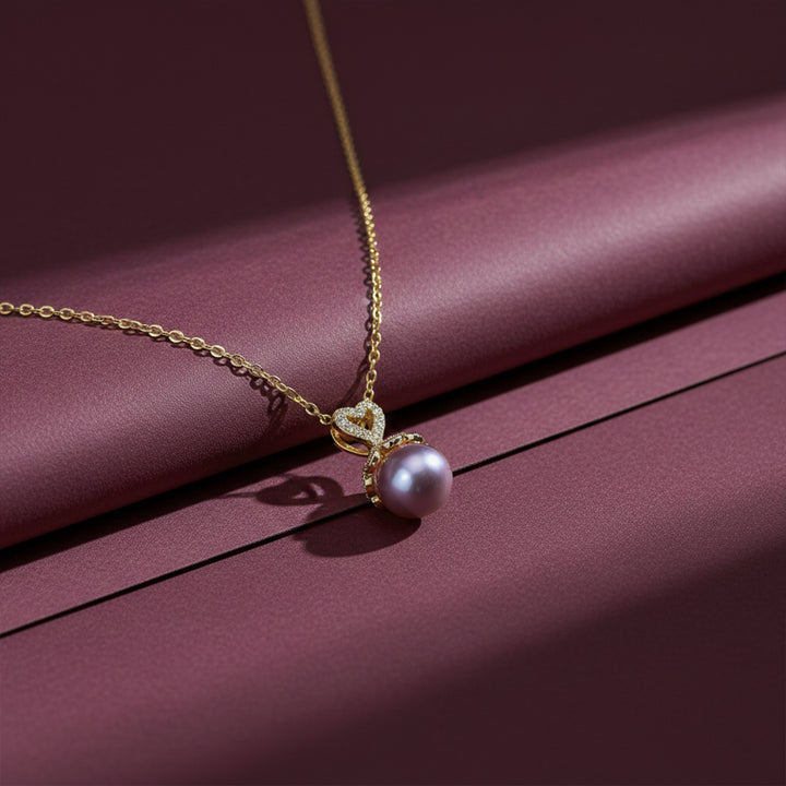 Minimalist Gold Pearl Necklace GWN -38