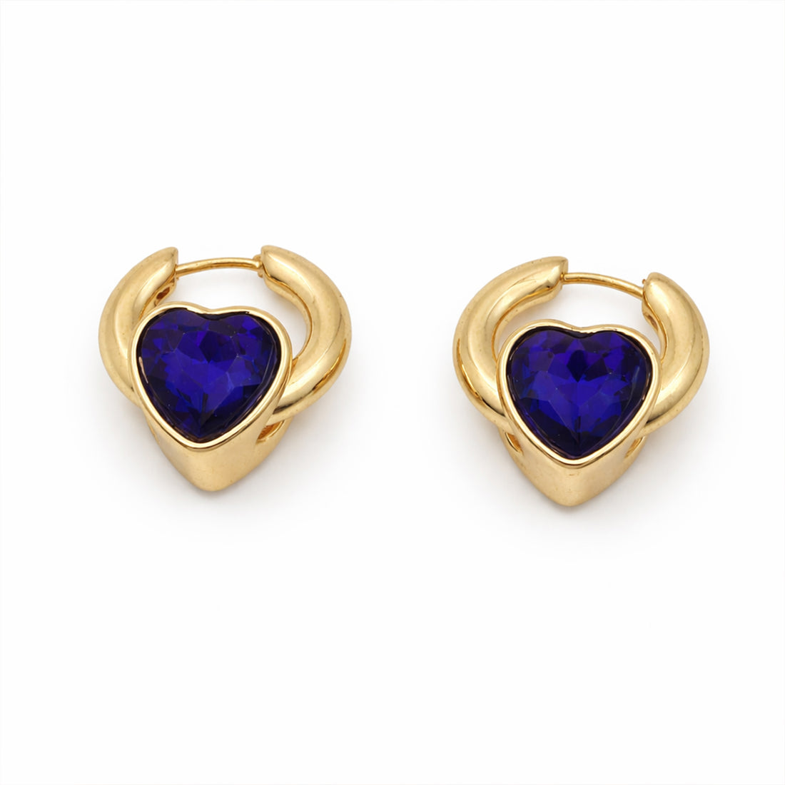 Midnight Love Gold Earrings GWB -71