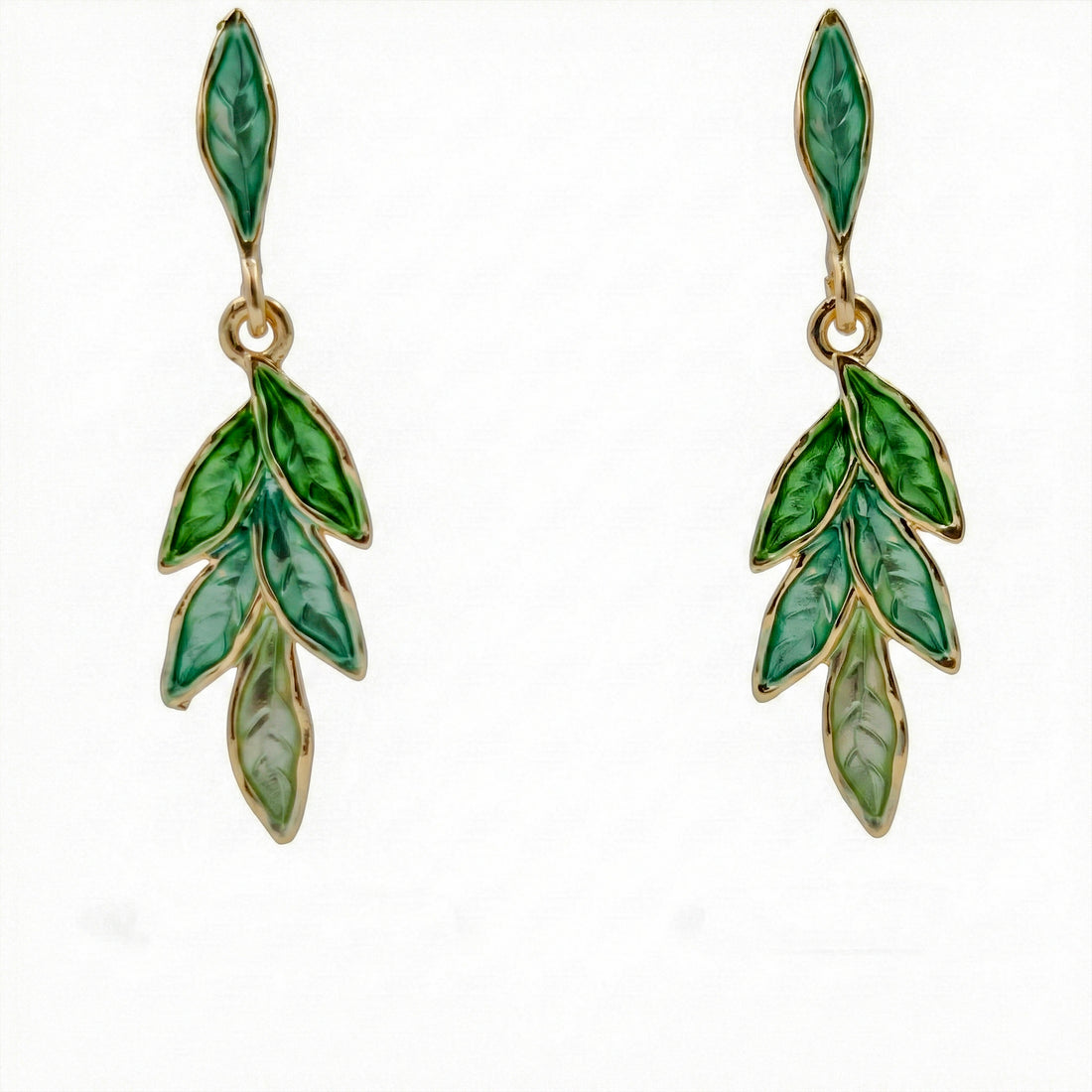 Green Leaf Earrings GWE -194
