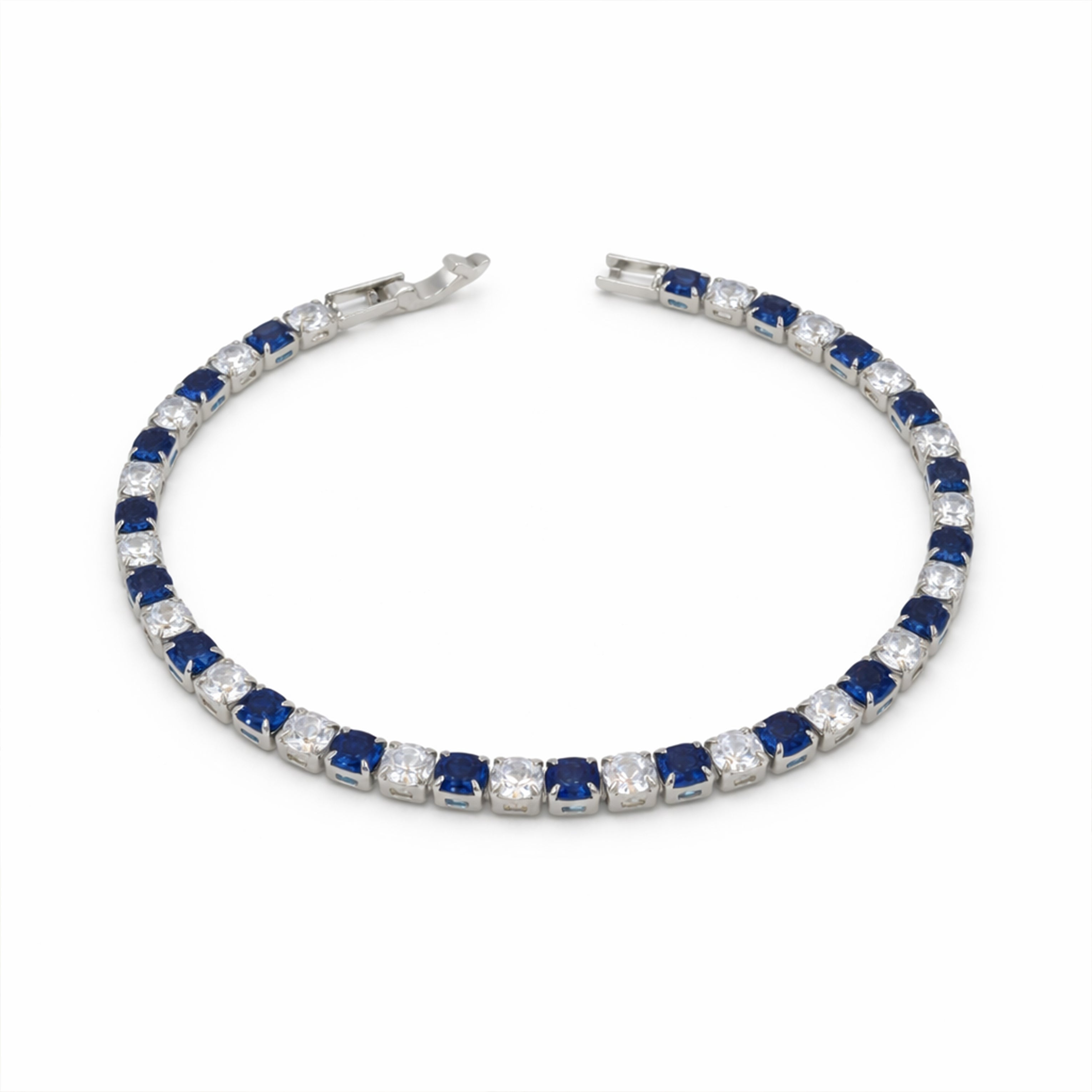 Royal Sapphire Tennis Bracelet GWB -71