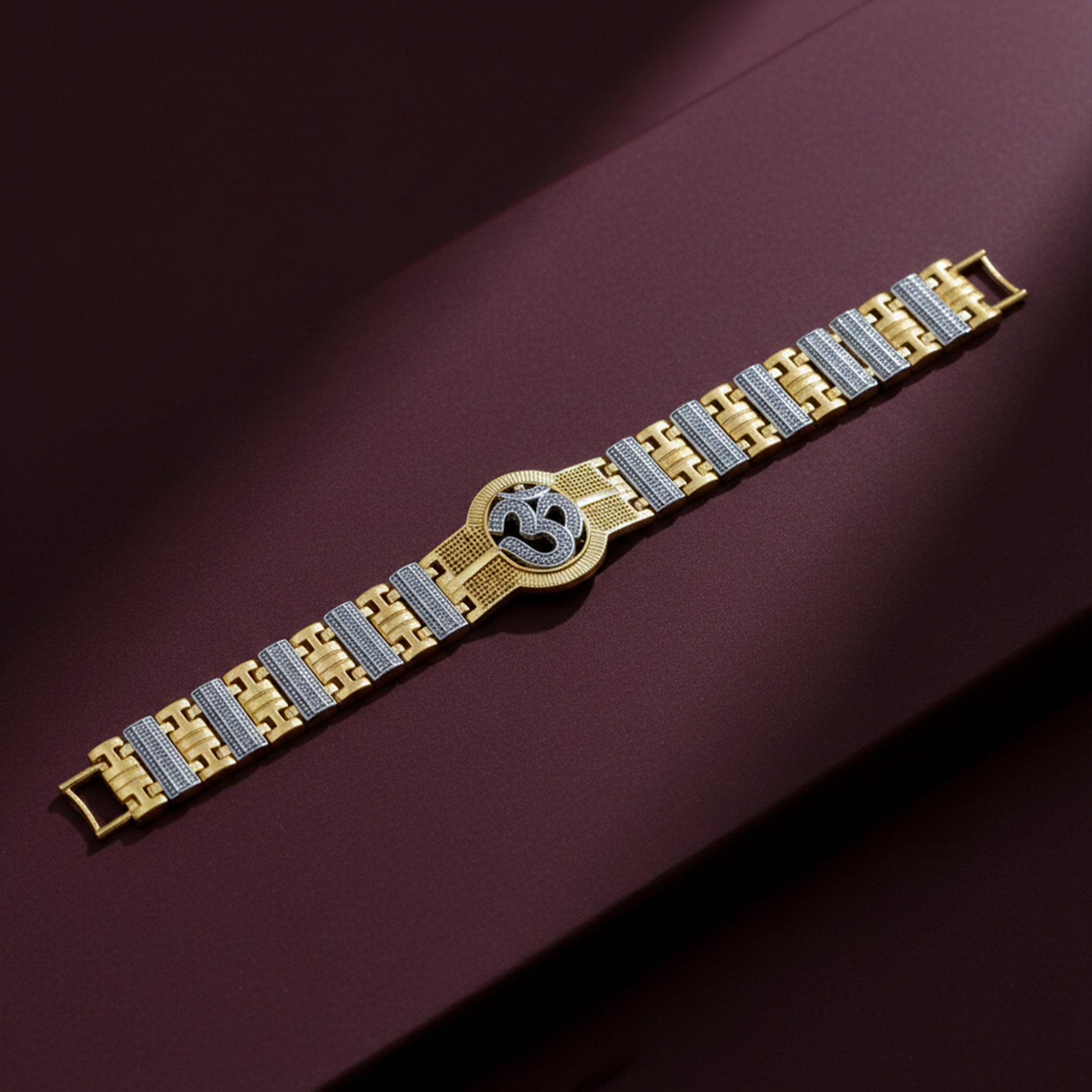 Om Imperial Men’s Bracelet GMB -4