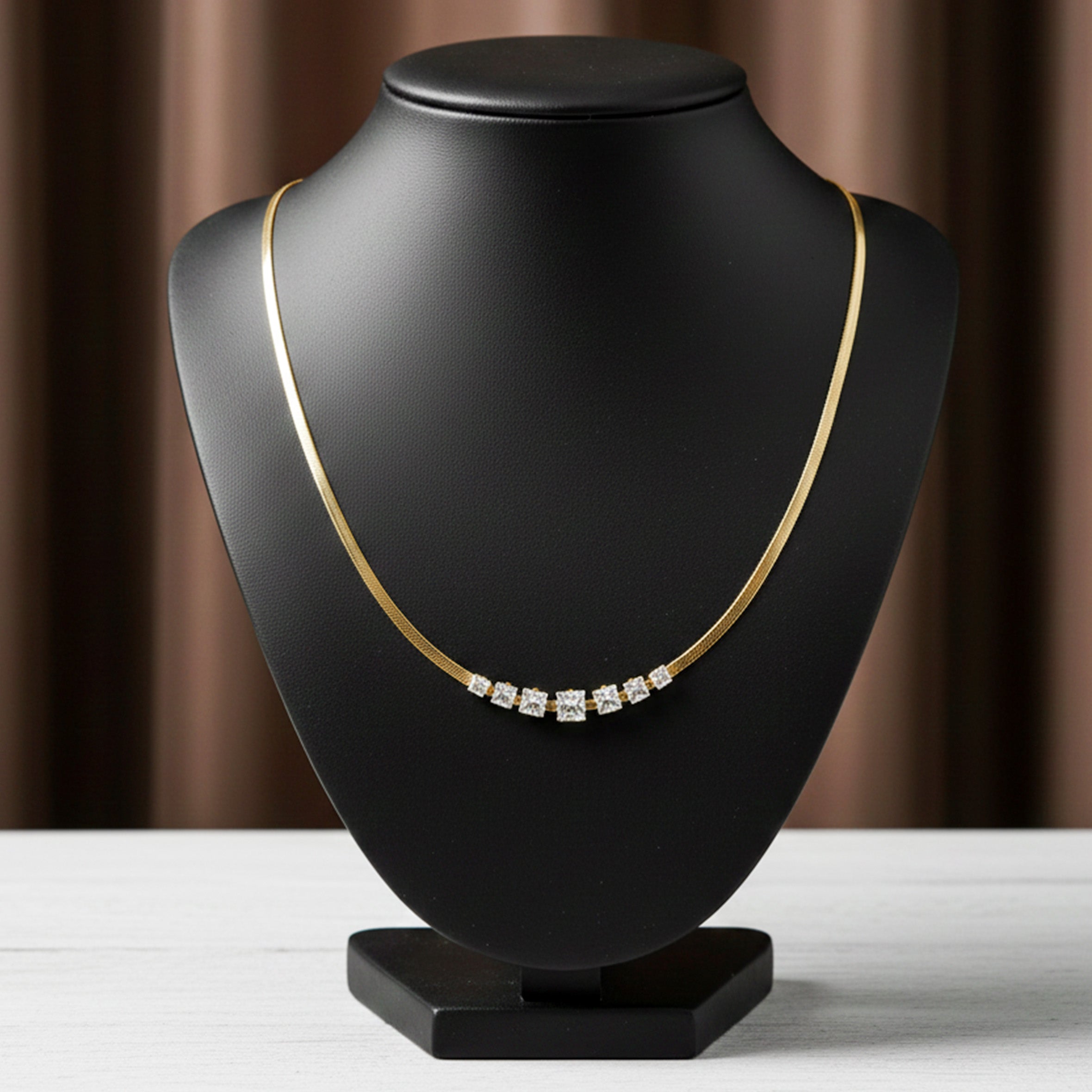 Big Daimond Neckless GWN -128