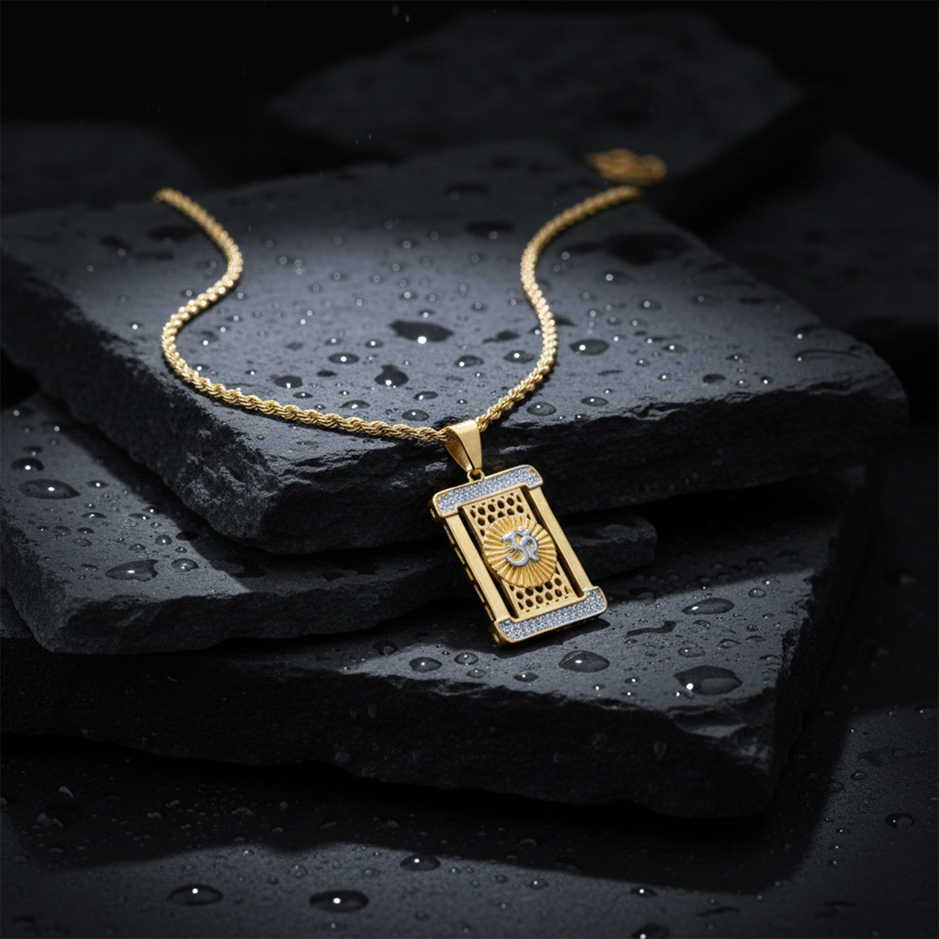 Divine Om Pendant Chain GMP -6