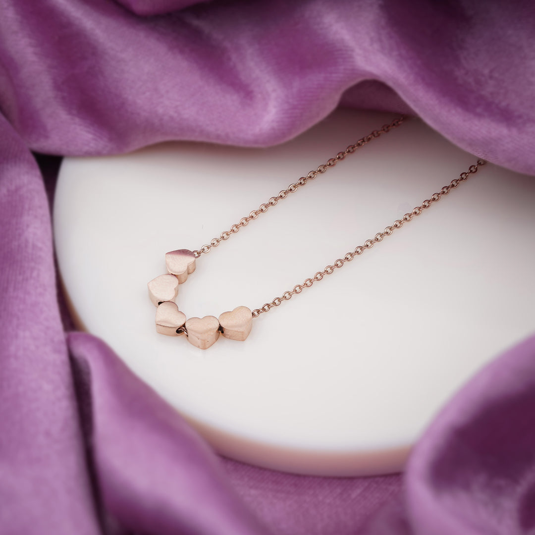 Bharati Rose Gold Necklace