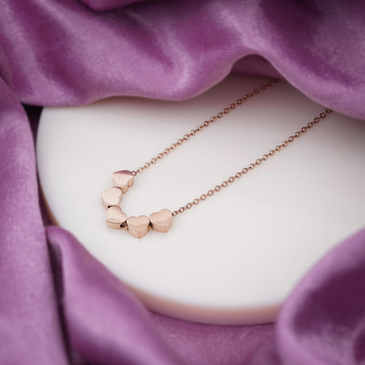 Bharati Rose Gold Necklace