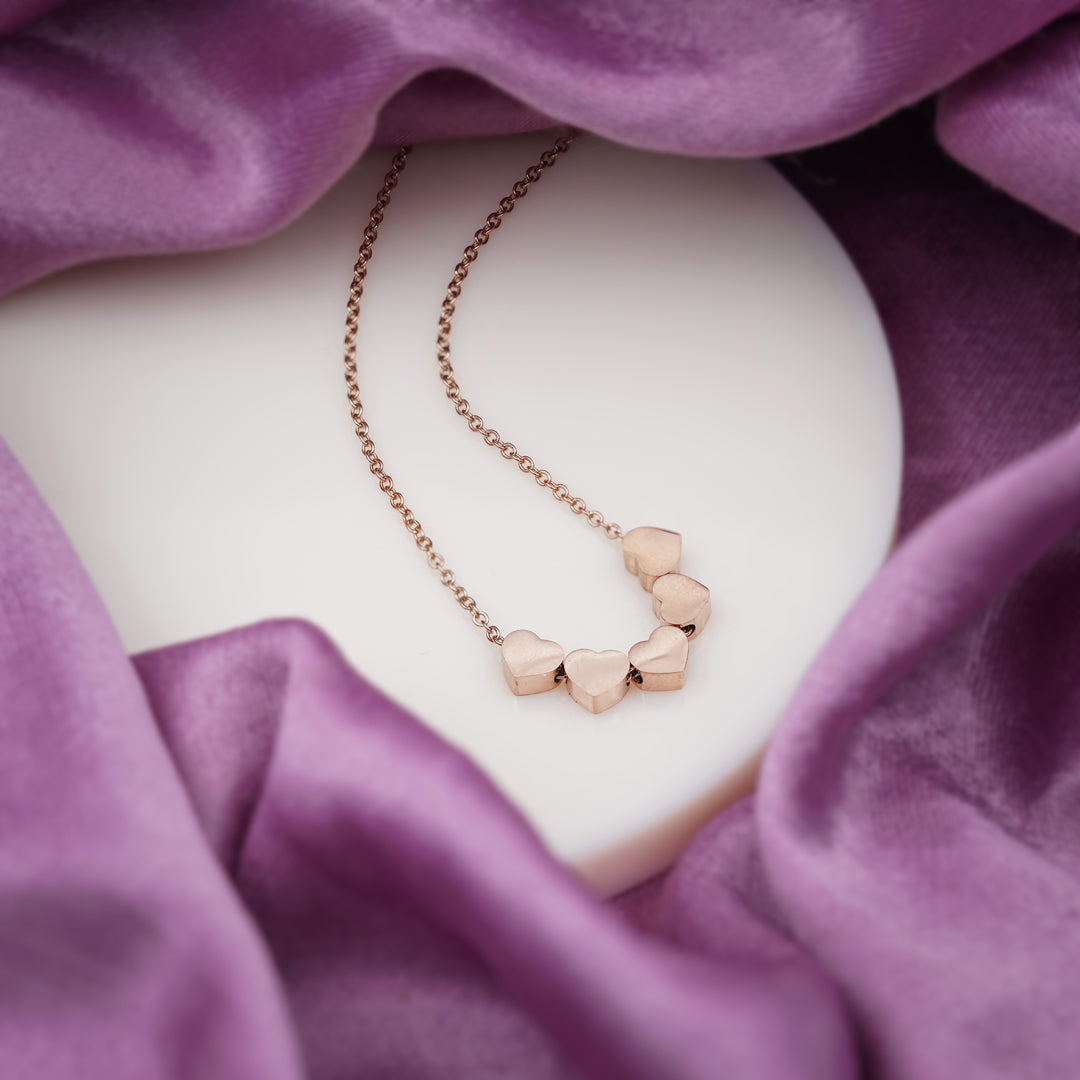 Bharati Rose Gold Necklace
