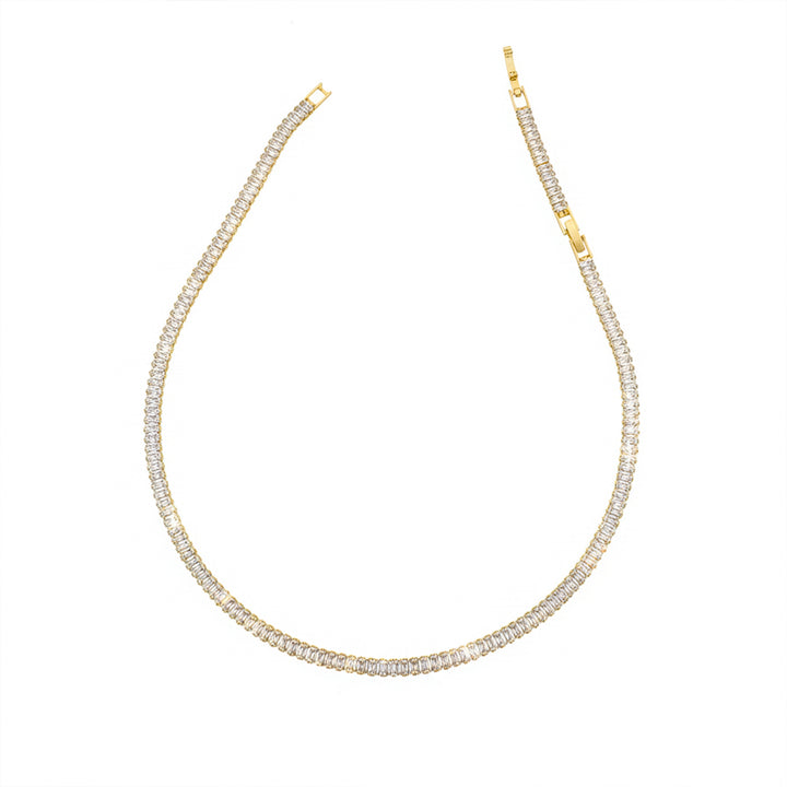 Elegant Full Zircon Choker Necklace GWN -68