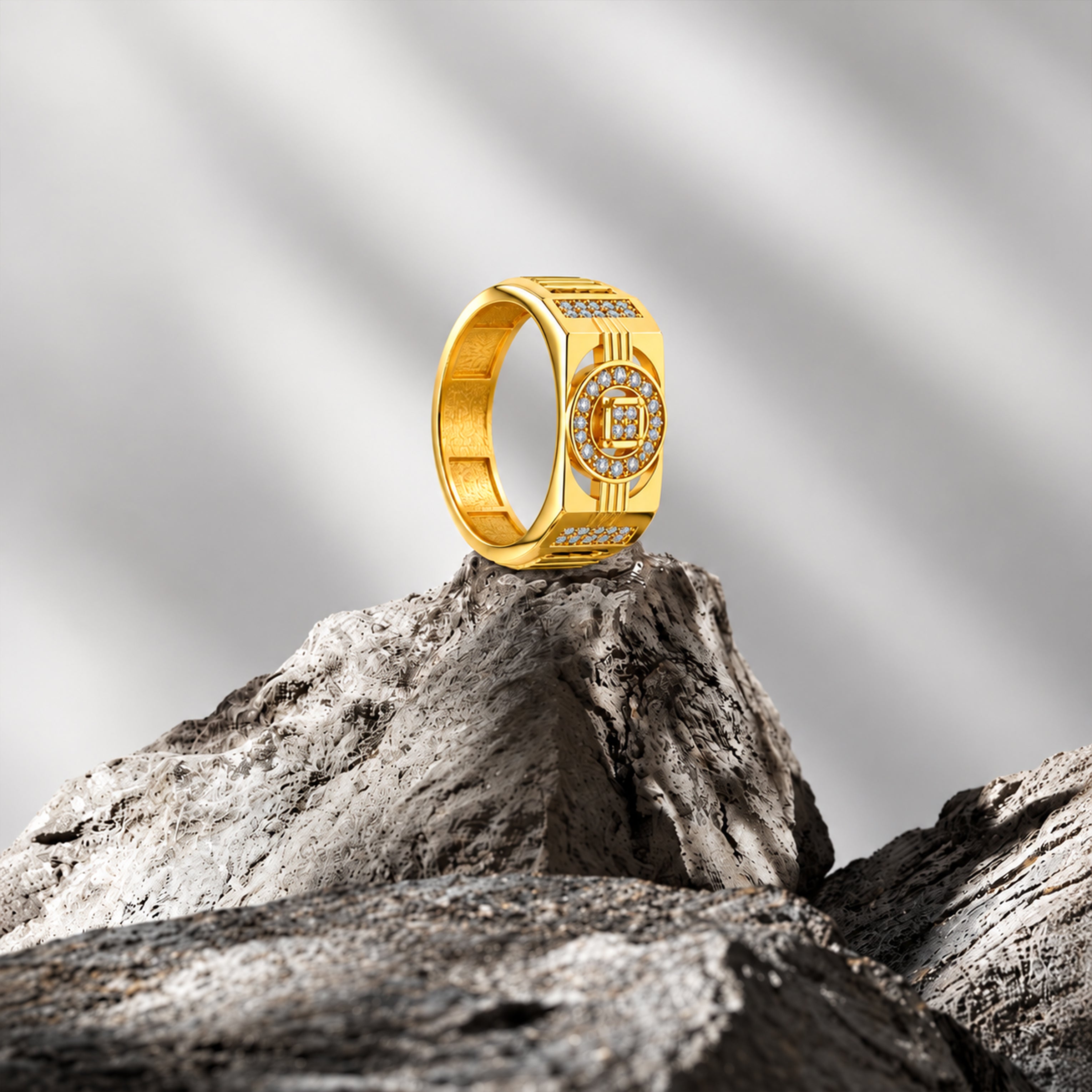 Vikram Gold Ring GMR -63