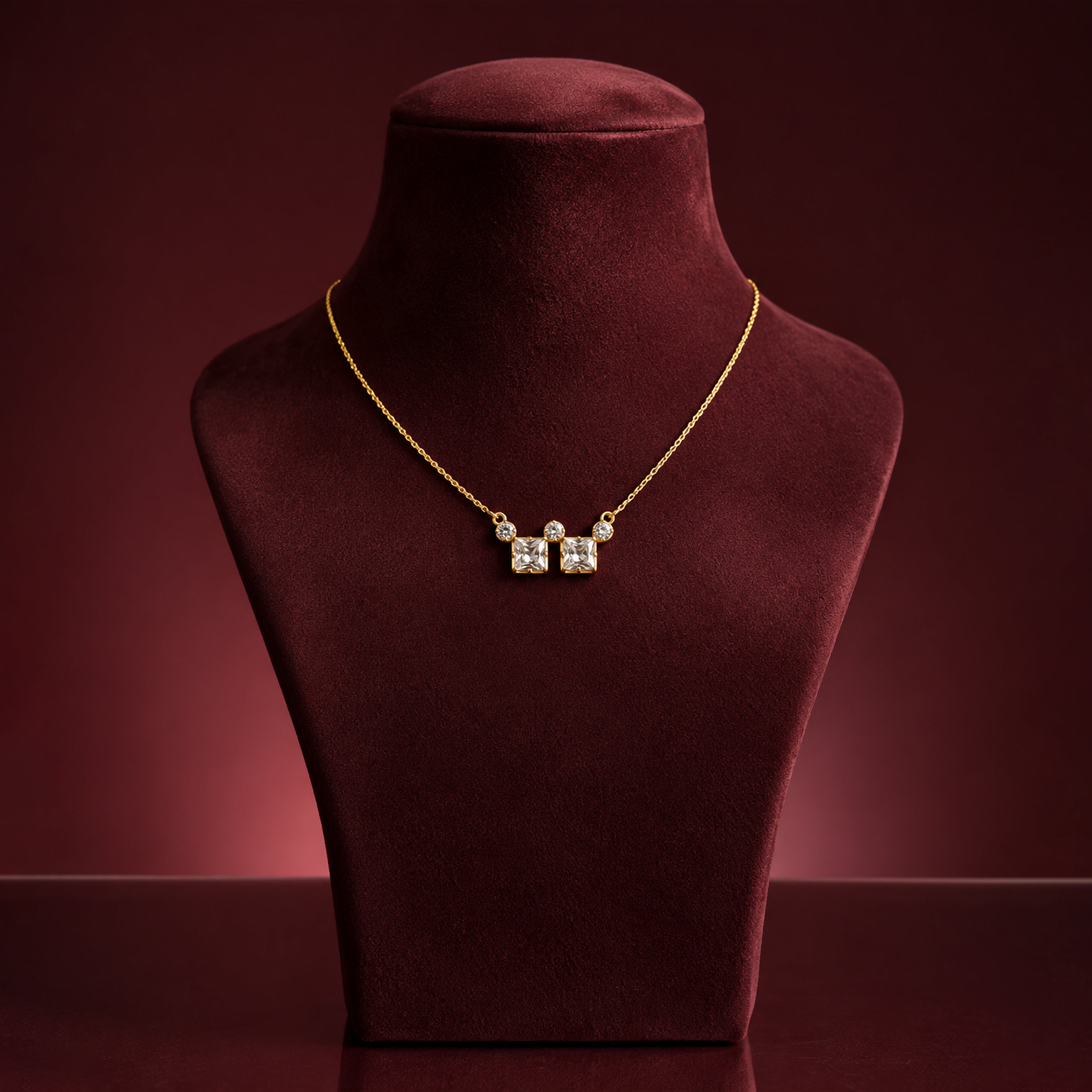 Jodi Crystal Necklace GWN -237