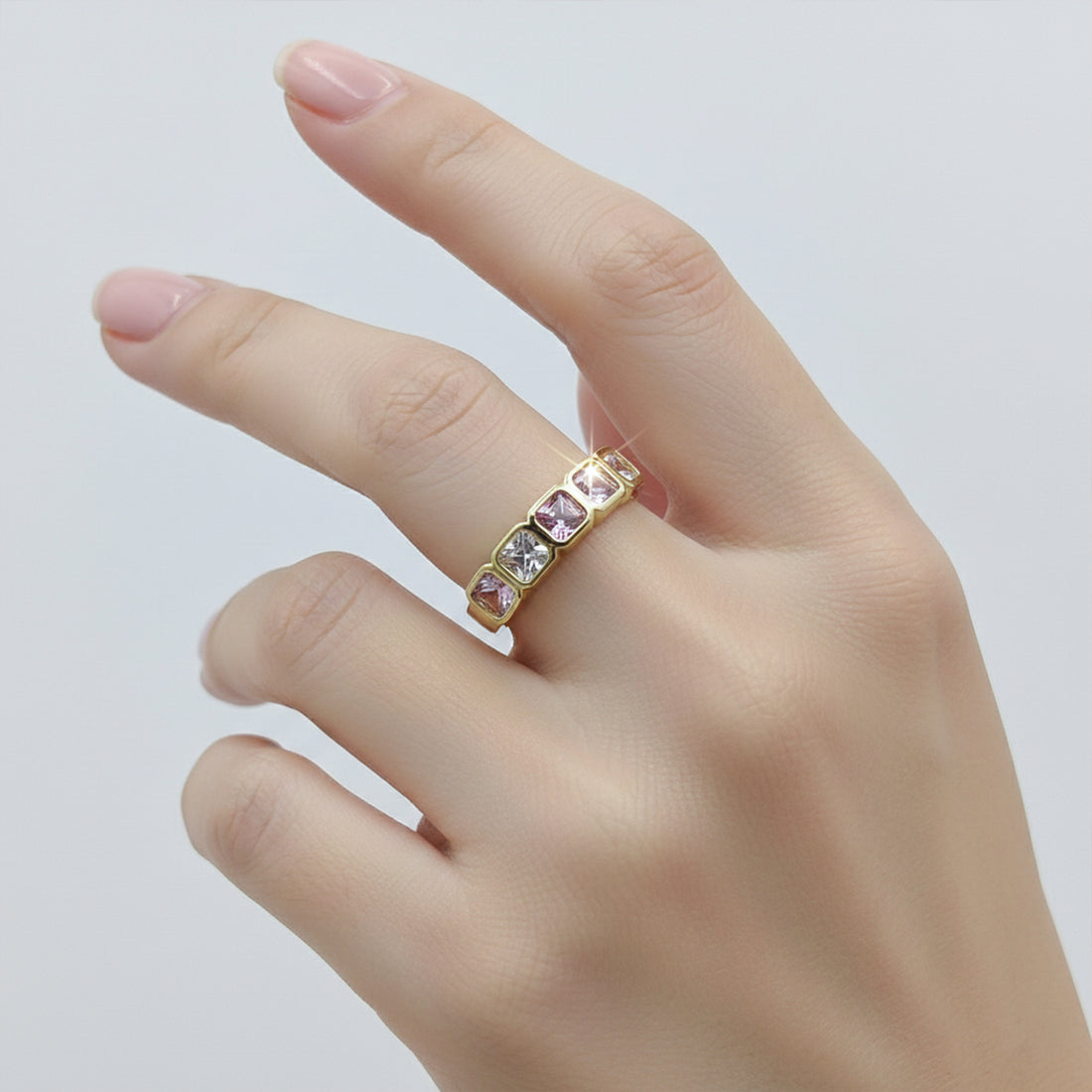 Blush Prism Gold Ring GWR -31