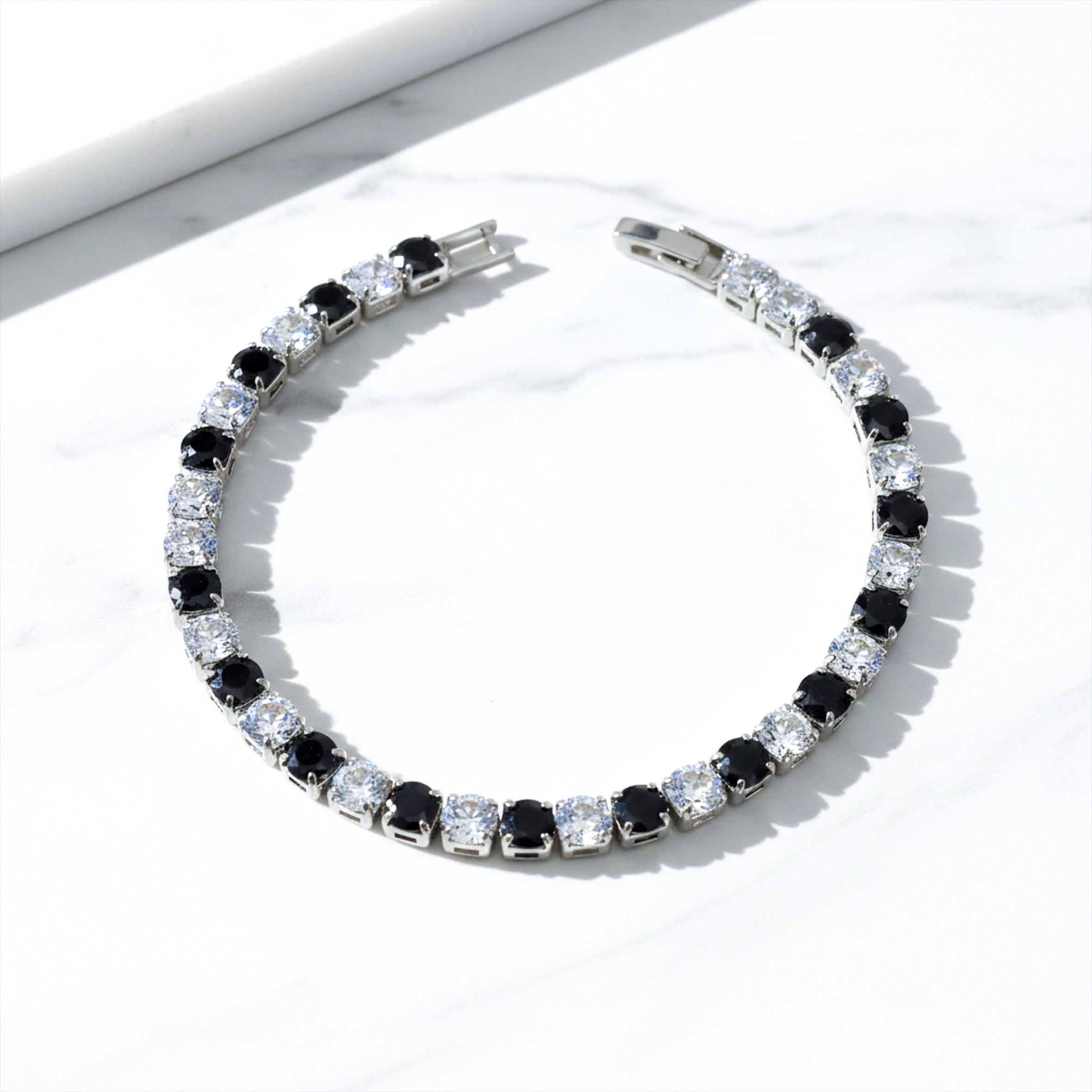 Spark Dual Crystal Tennis Bracelet GWB -57