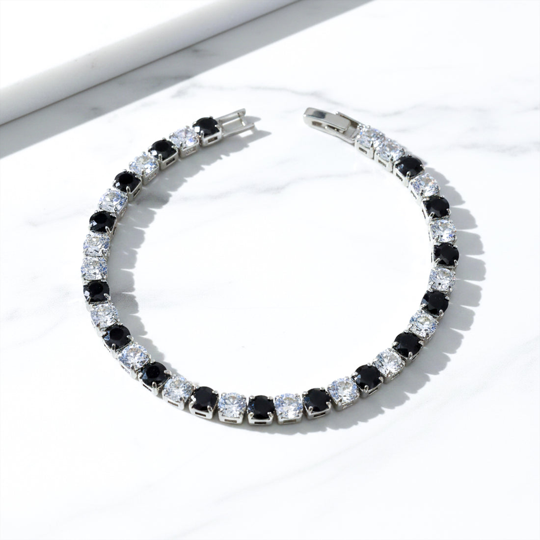 Spark Dual Crystal Tennis Bracelet GWB -57