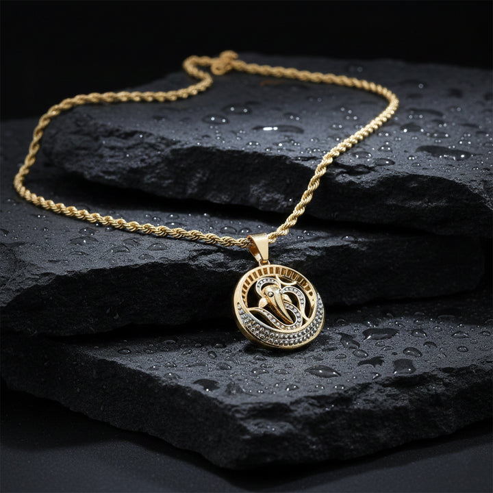 Ganesh Aura Pendant Chain GMP -8