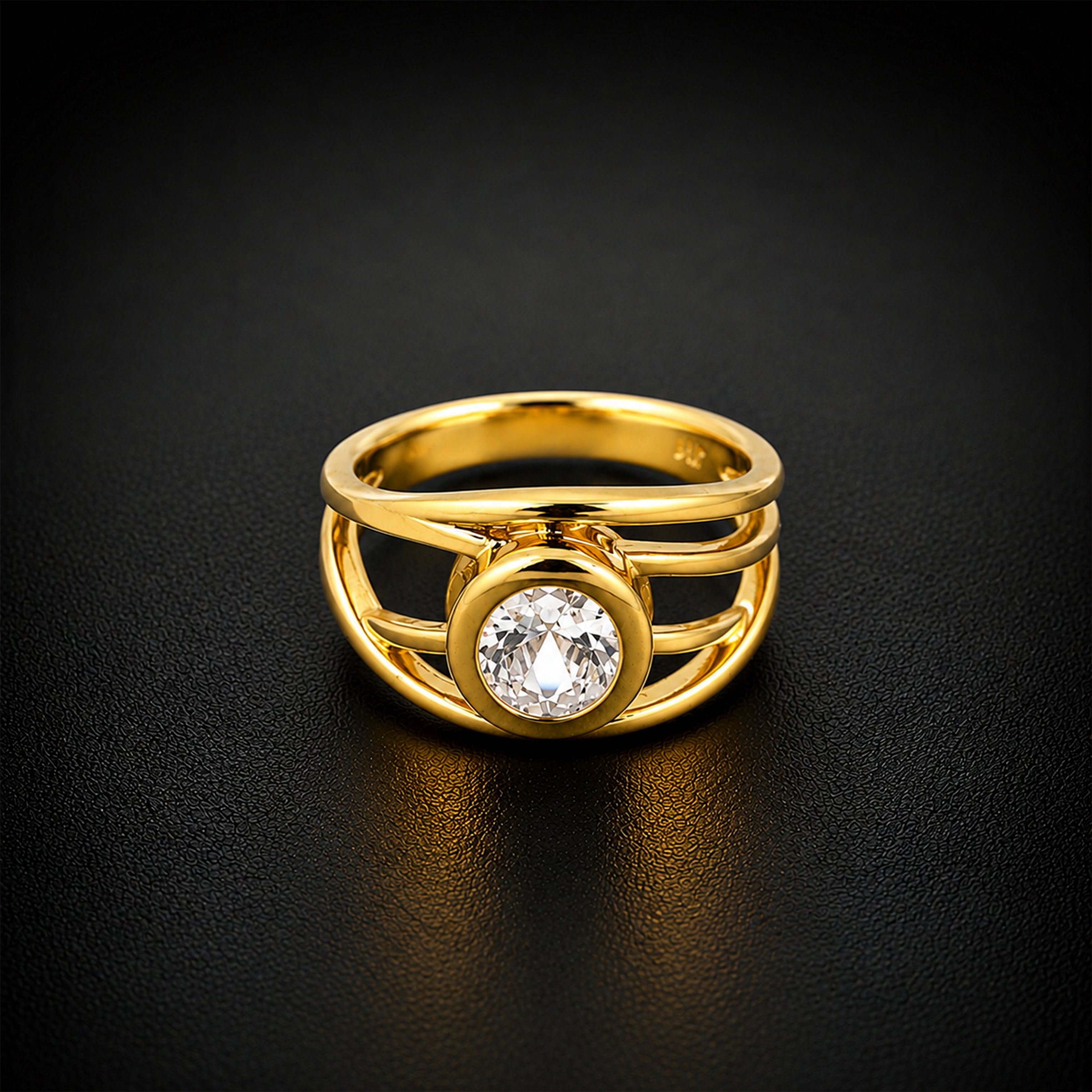 Aurelius Orbit Crystal Ring GMR -47