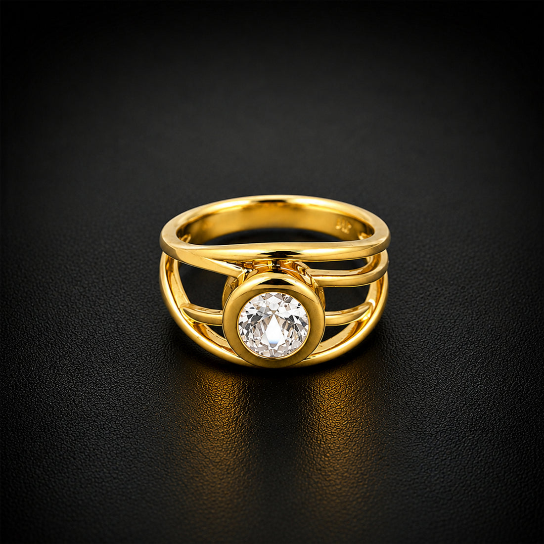 Aurelius Orbit Crystal Ring GMR -47