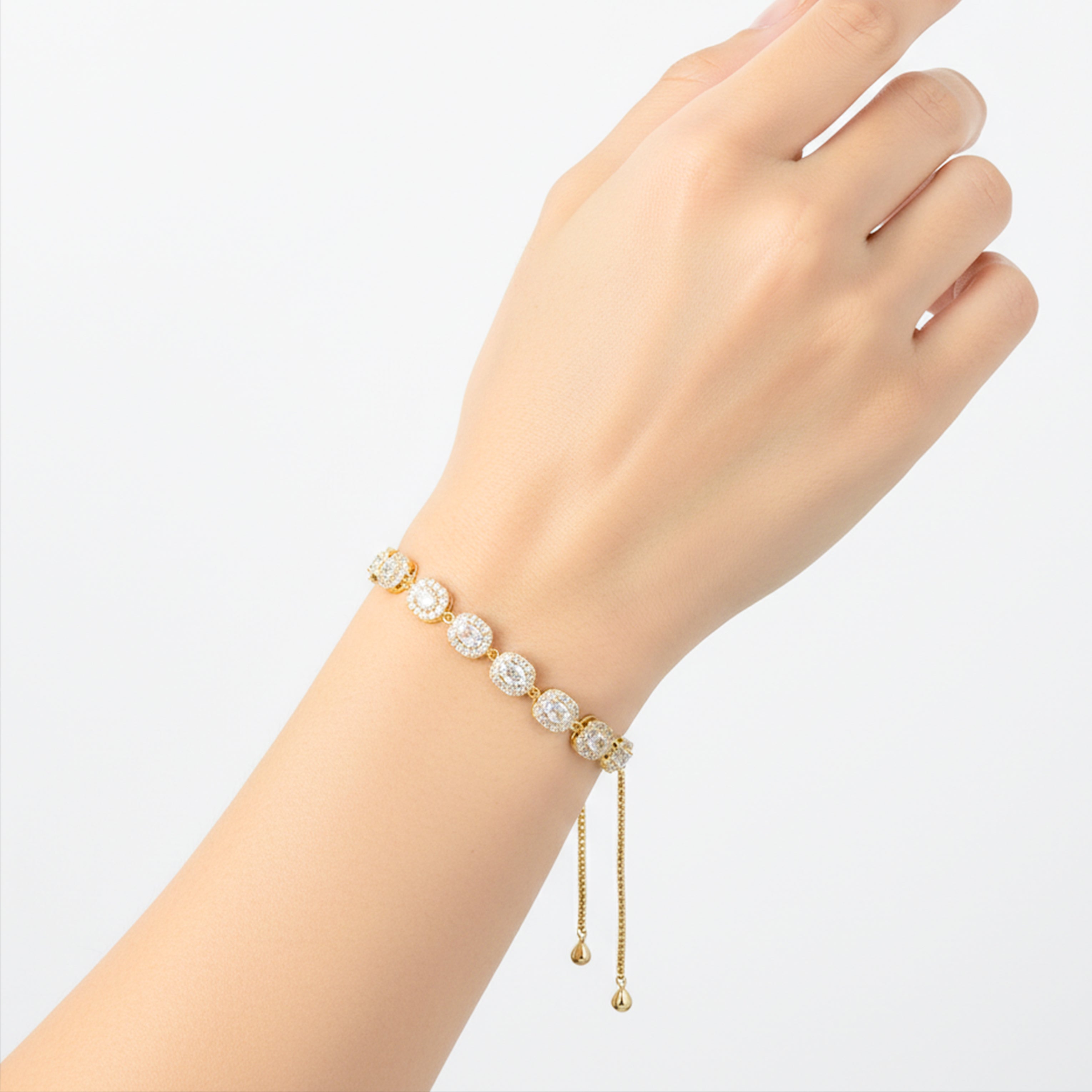 Halo Charm Adjustable Bracelet GWB -159