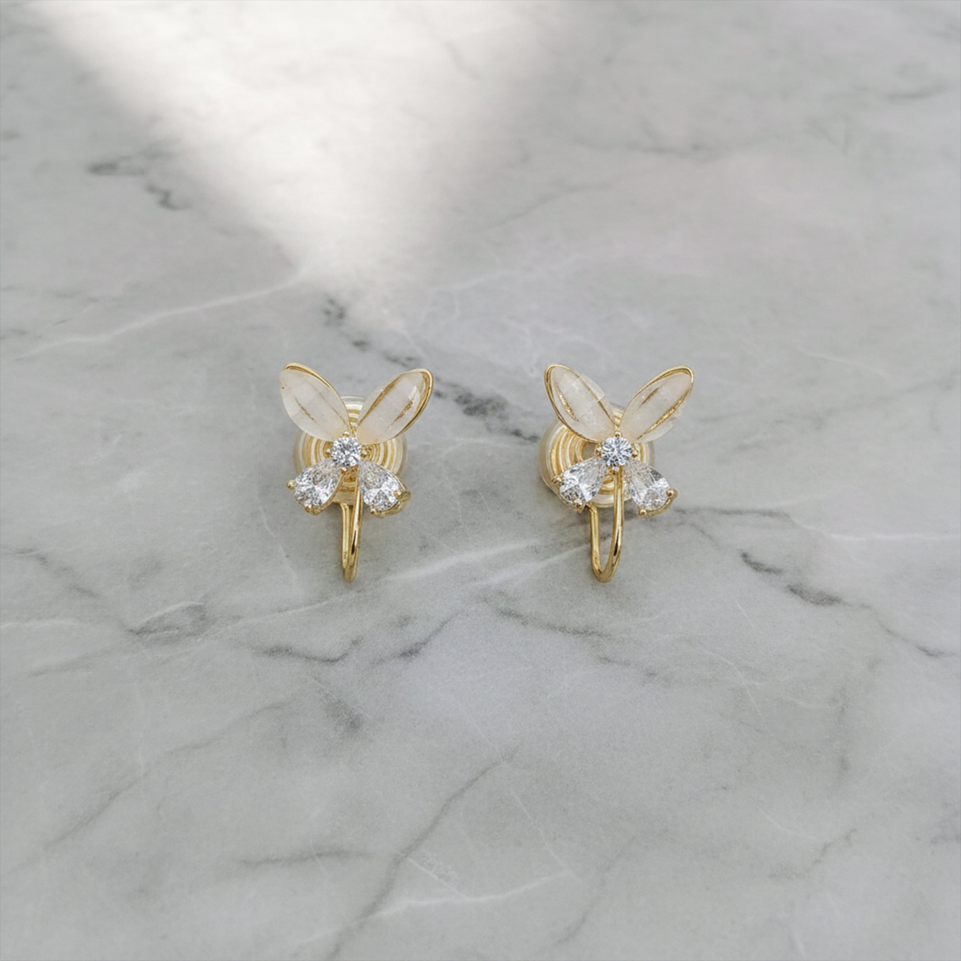 Bloom Hoop Stud Earrings GWE -101