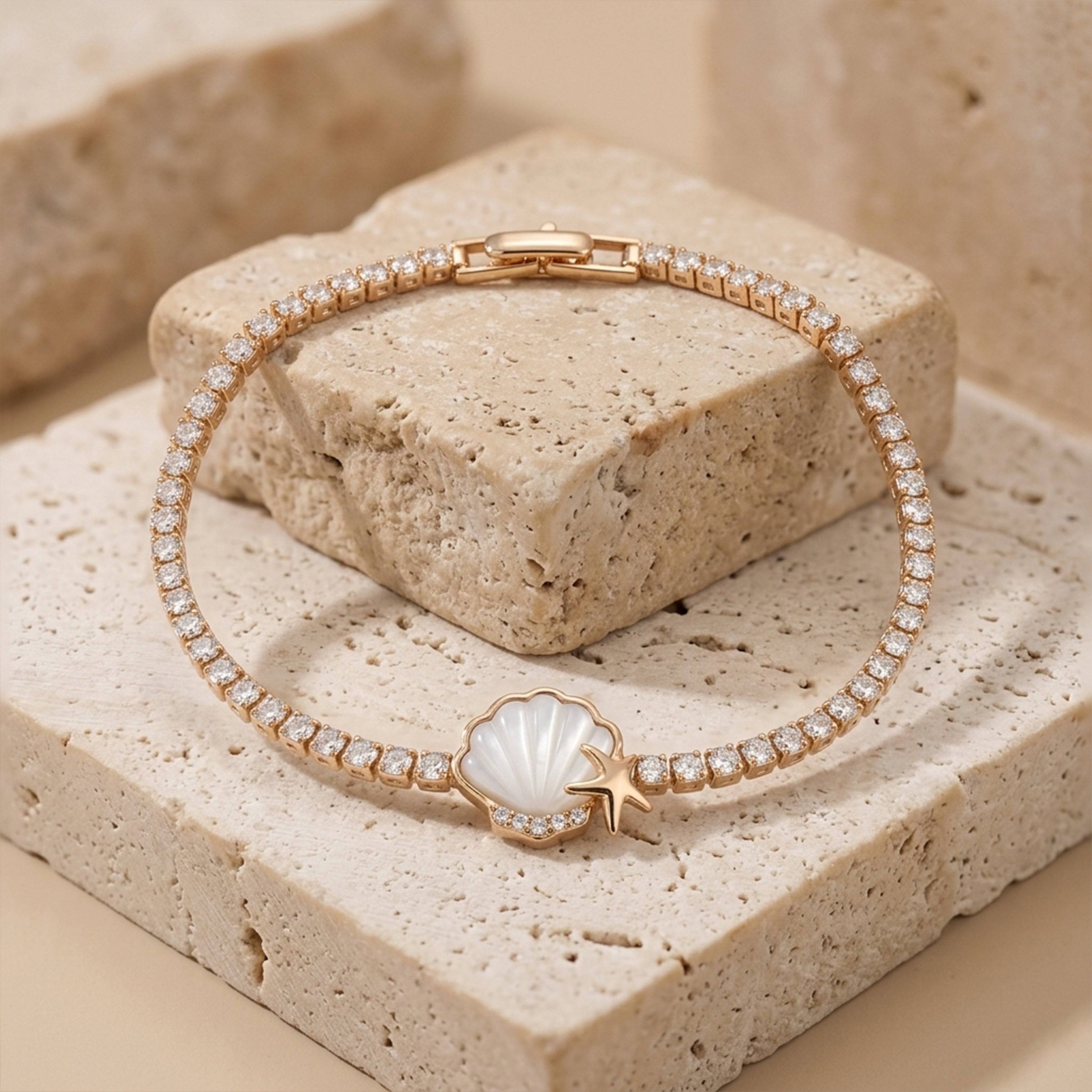 Seashell Star Luxe Bracelet GWB -101