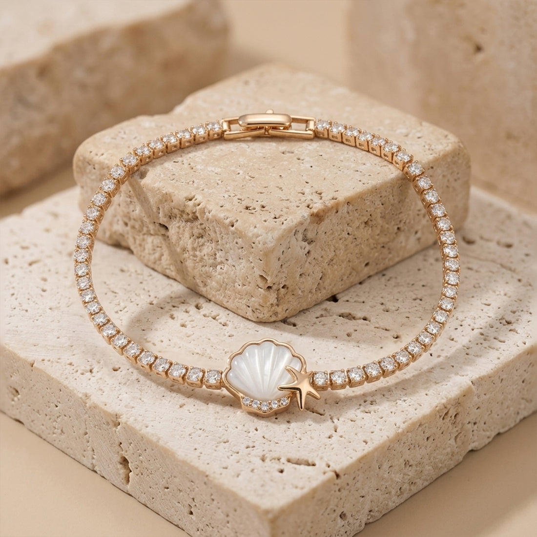 Seashell Star Luxe Bracelet GWB -101