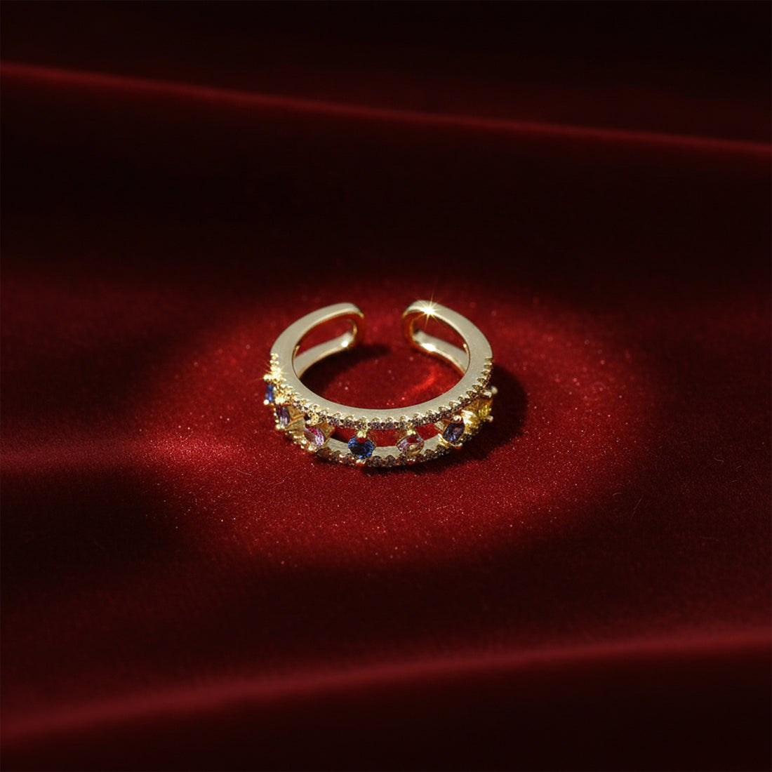 Aurora Gemline Open Ring GWR -43