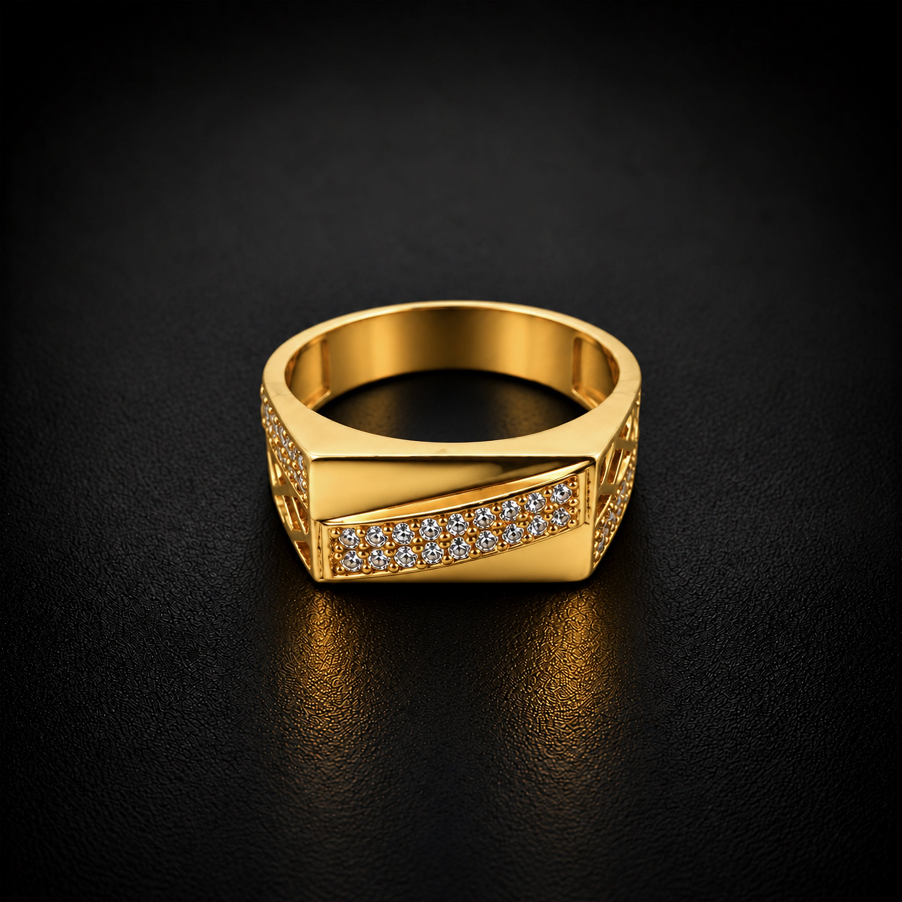 Aarav Gold Ring GMR -58