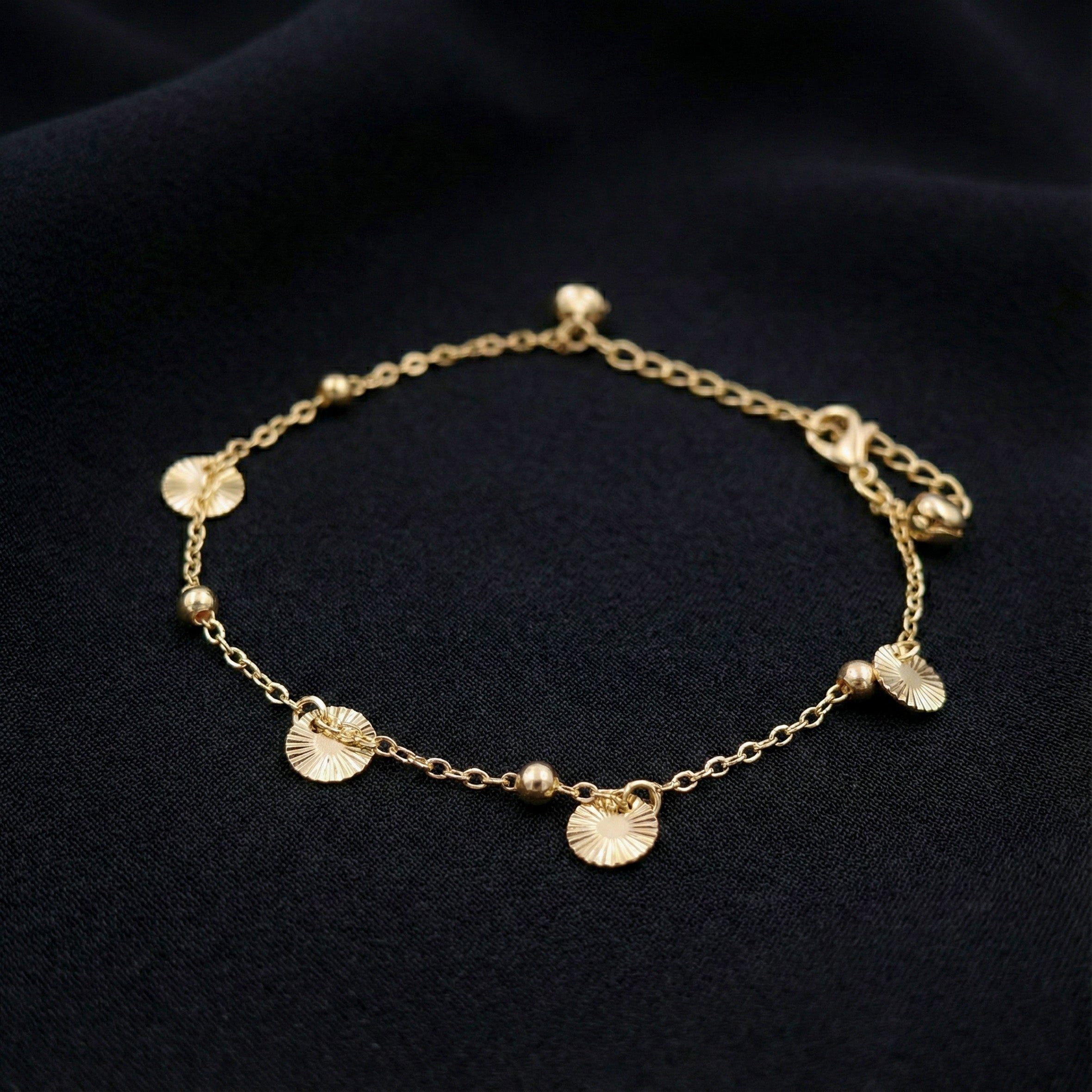 Classic Shine Gold Anklet GWA -50