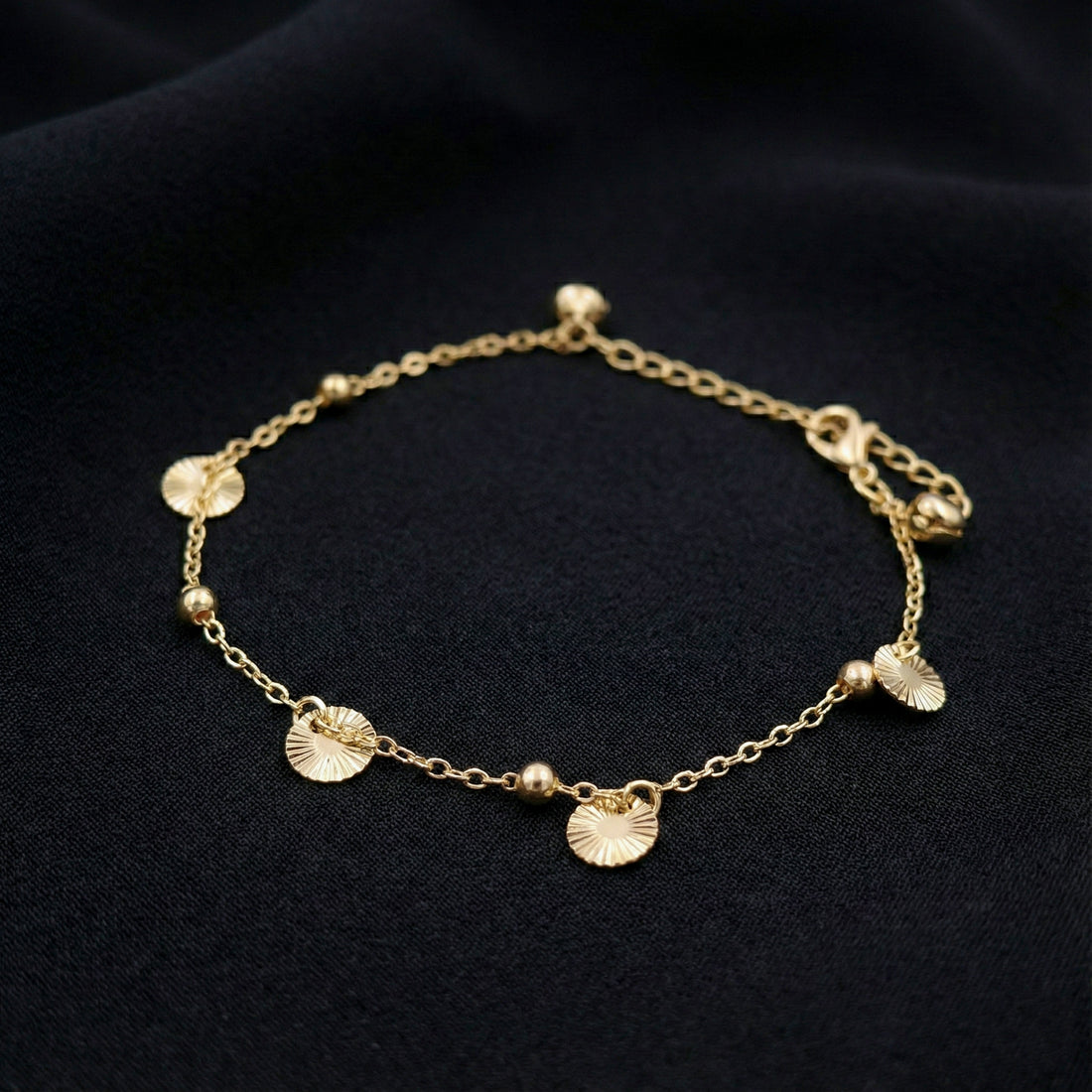 Classic Shine Gold Anklet GWA -50