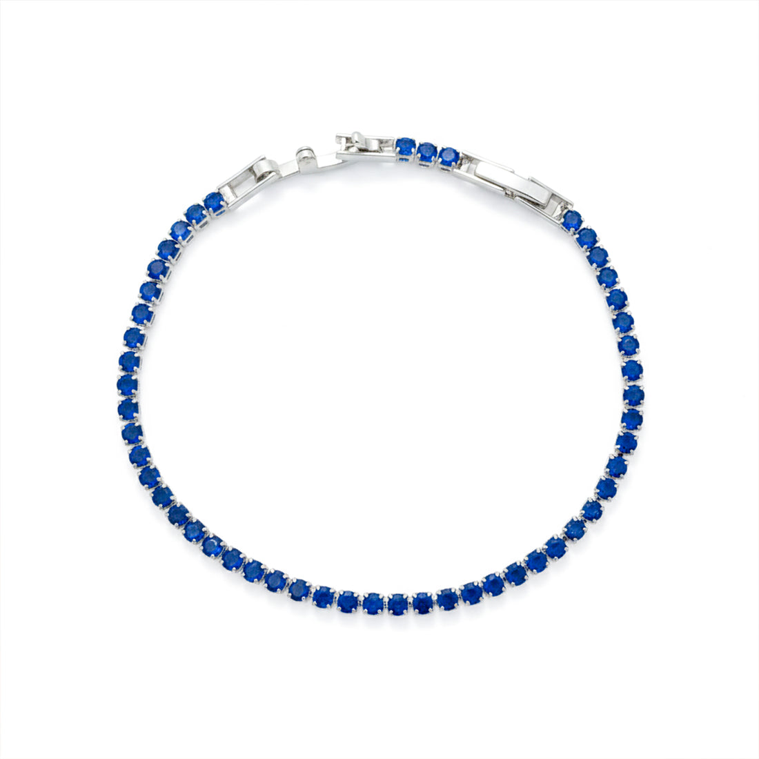 Royal Sapphire Tennis Bracelet GWB -72
