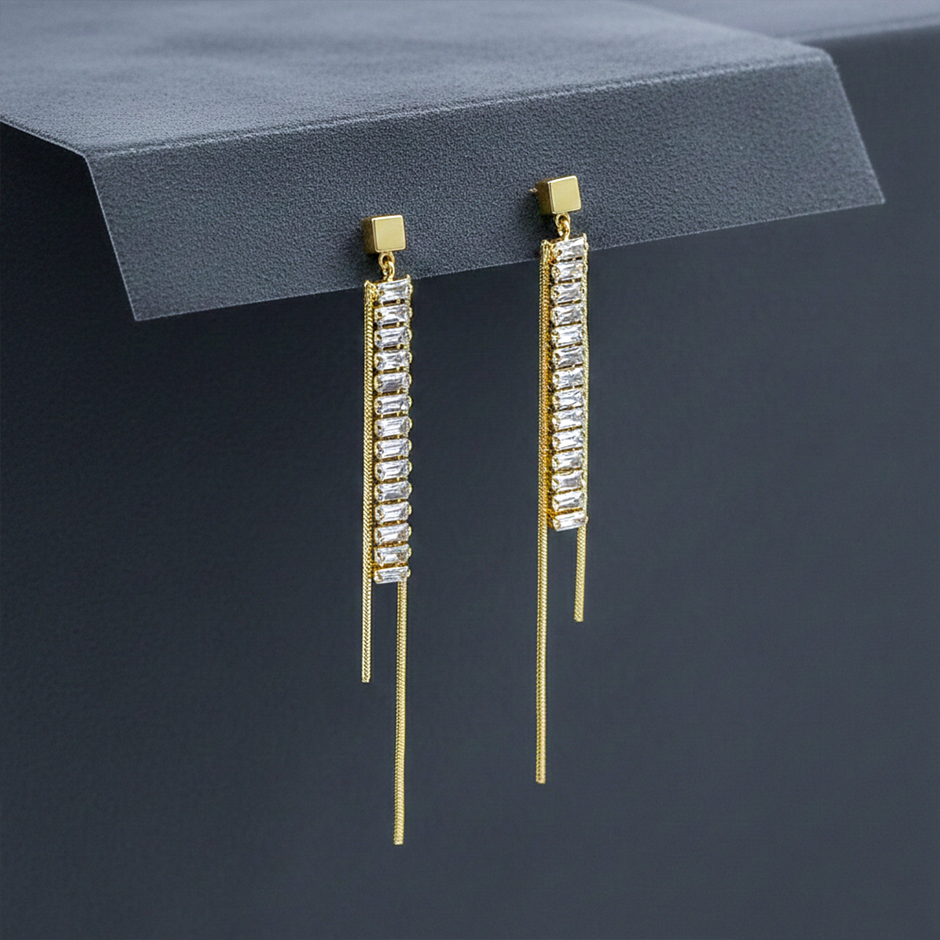 Golden CascadE Earrings GWE -121