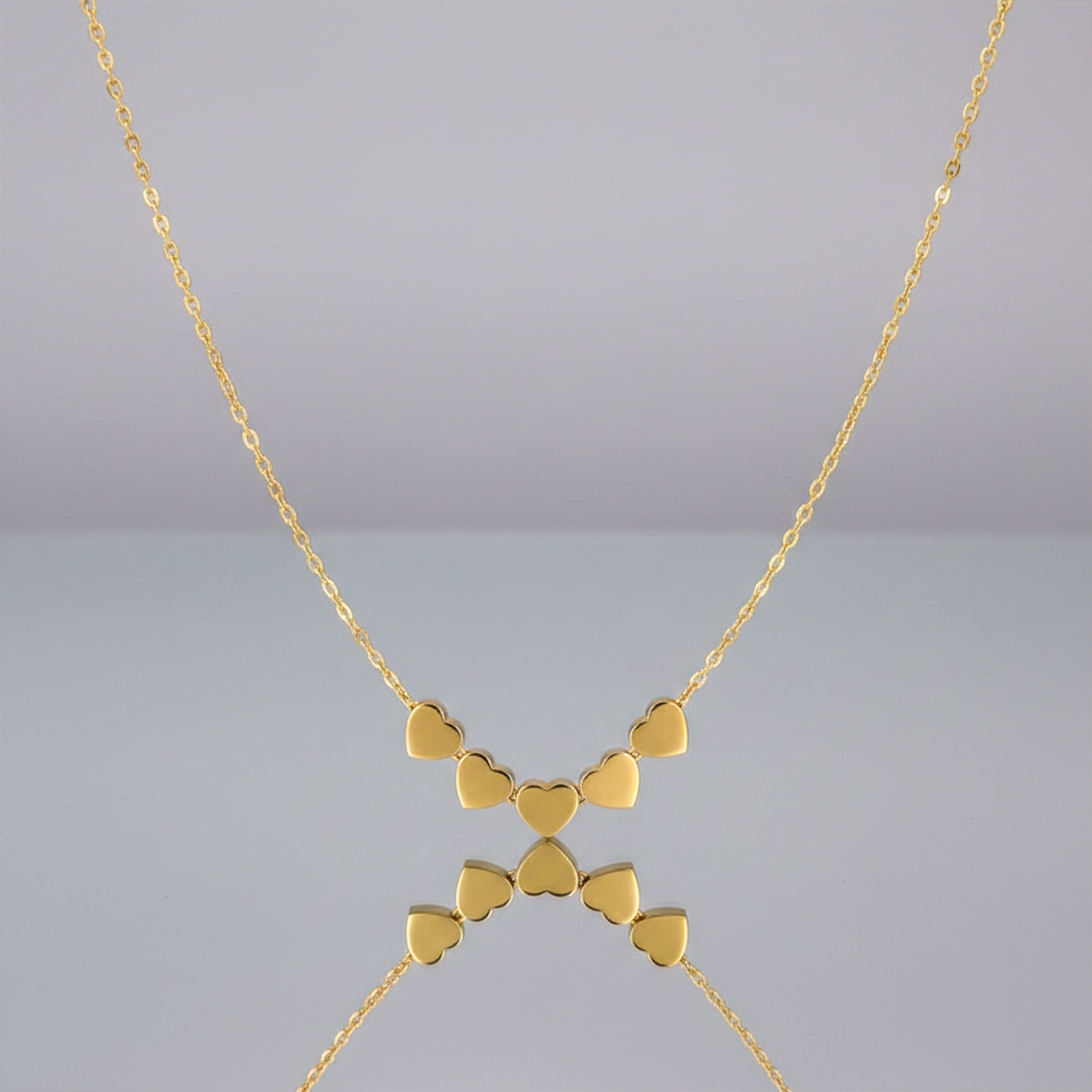 Minimalist Love Pendant Chain GWN -14