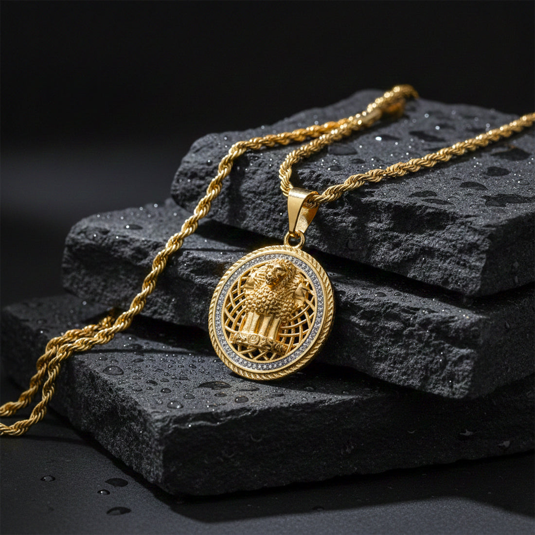 Ashoka Stambh Pendant Chain GMP -2