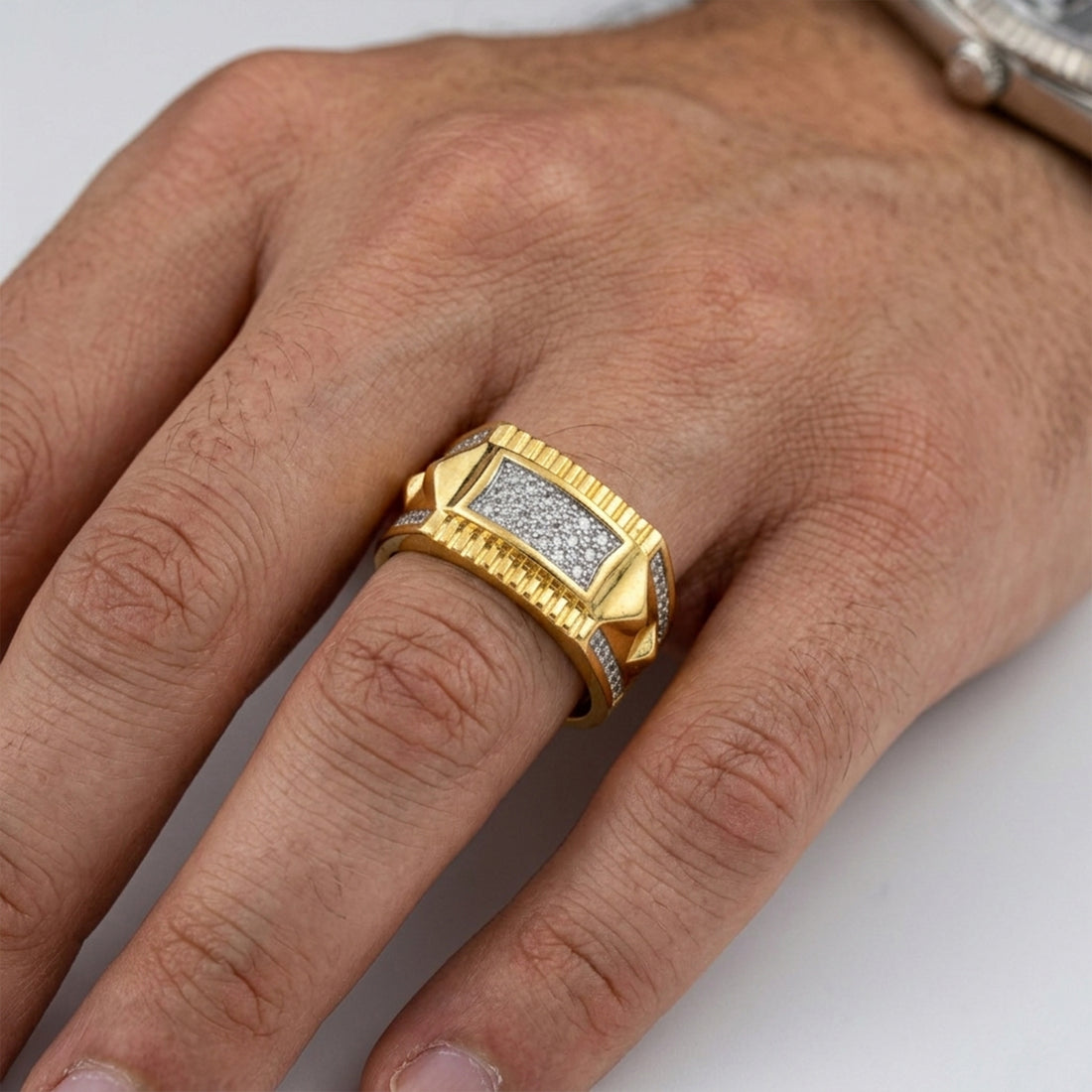 Royal Bar Gold Ring GMR -30