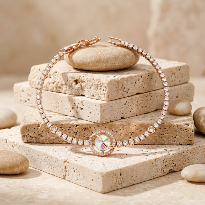 Celestial Aura Tennis Bracelet GWB -89