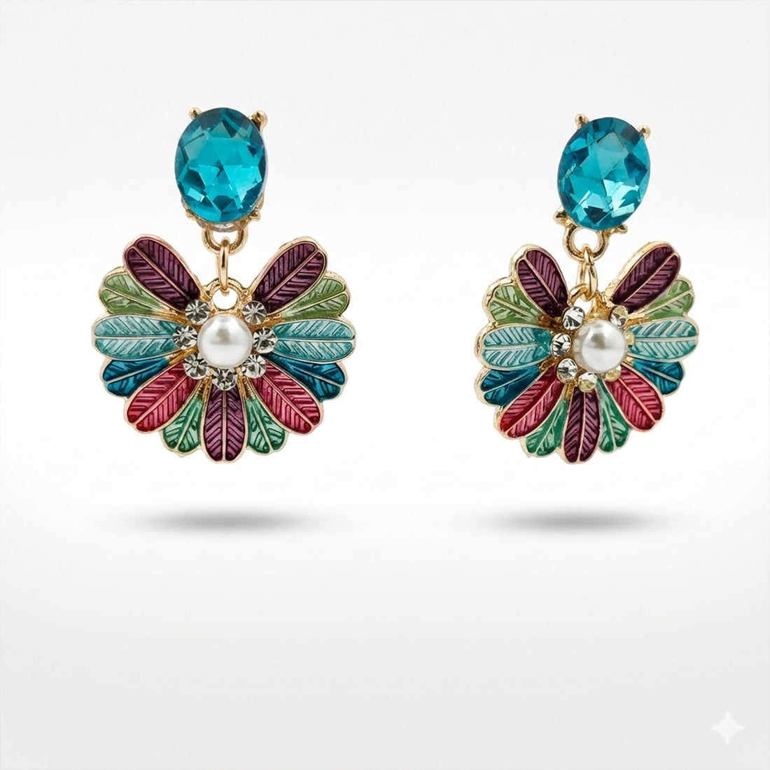 Multicolor Earrings GWE -179