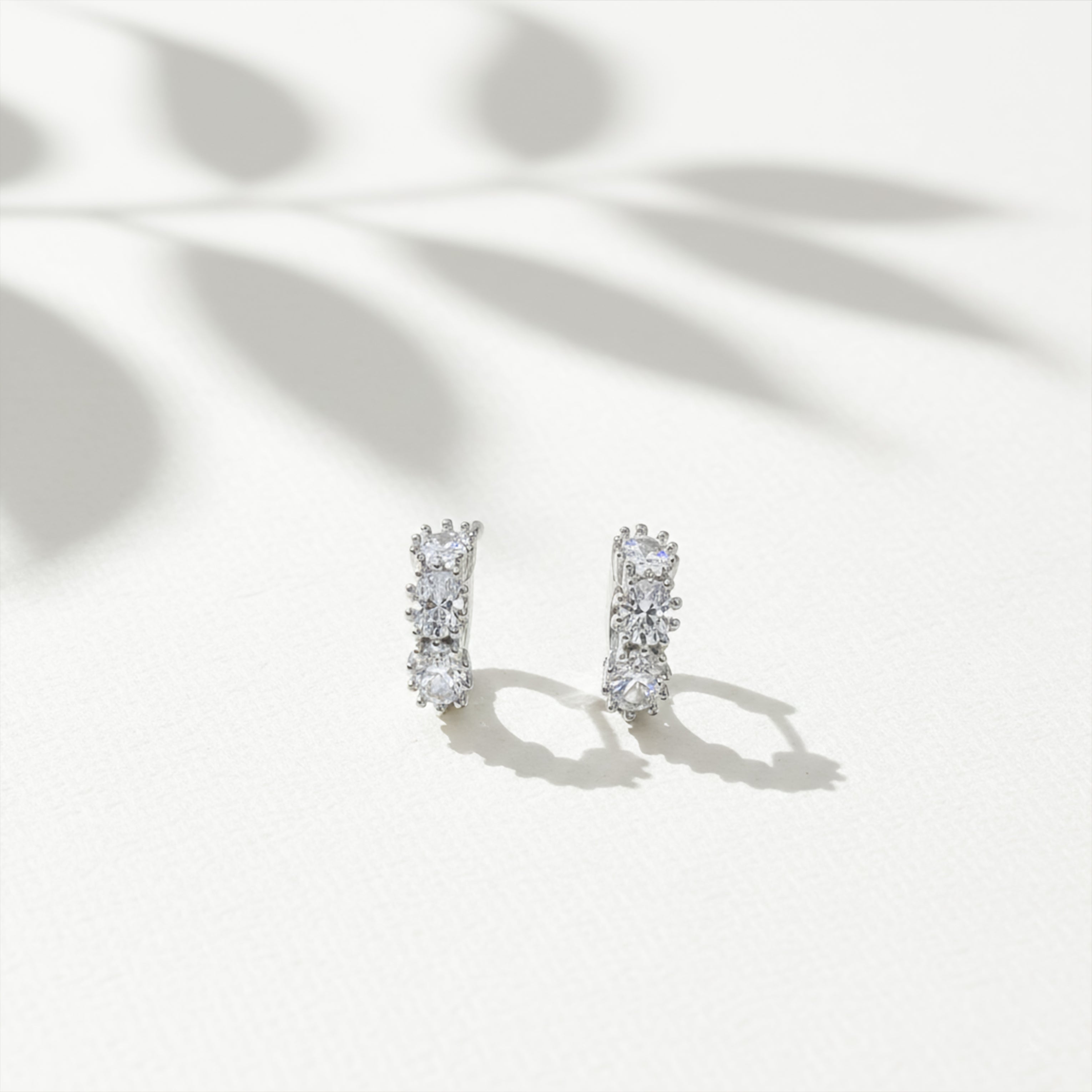 Celeste Trio Crystal Stud Earrings GWE -88