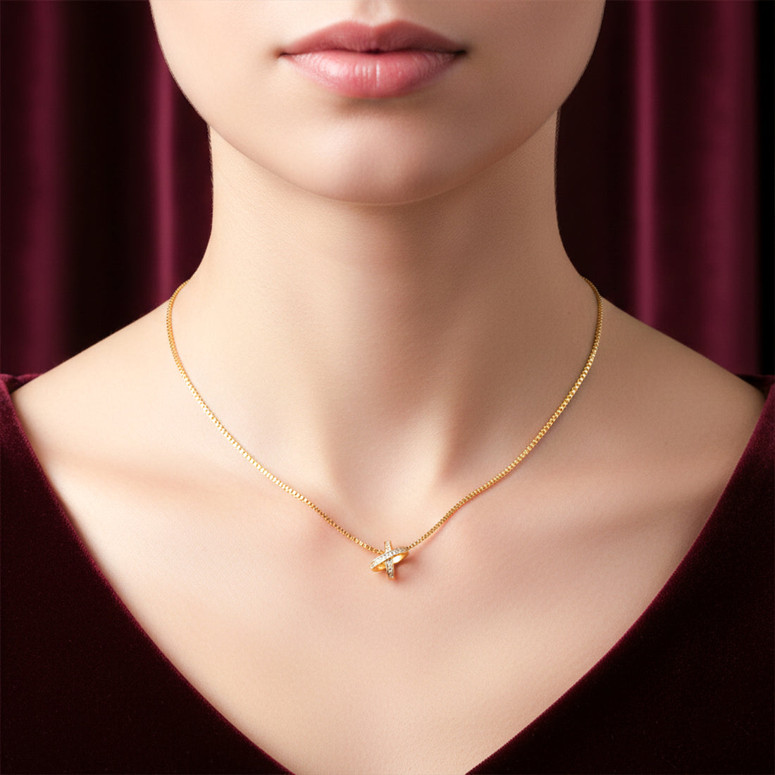Crystal Intersect Pendant GWN -59