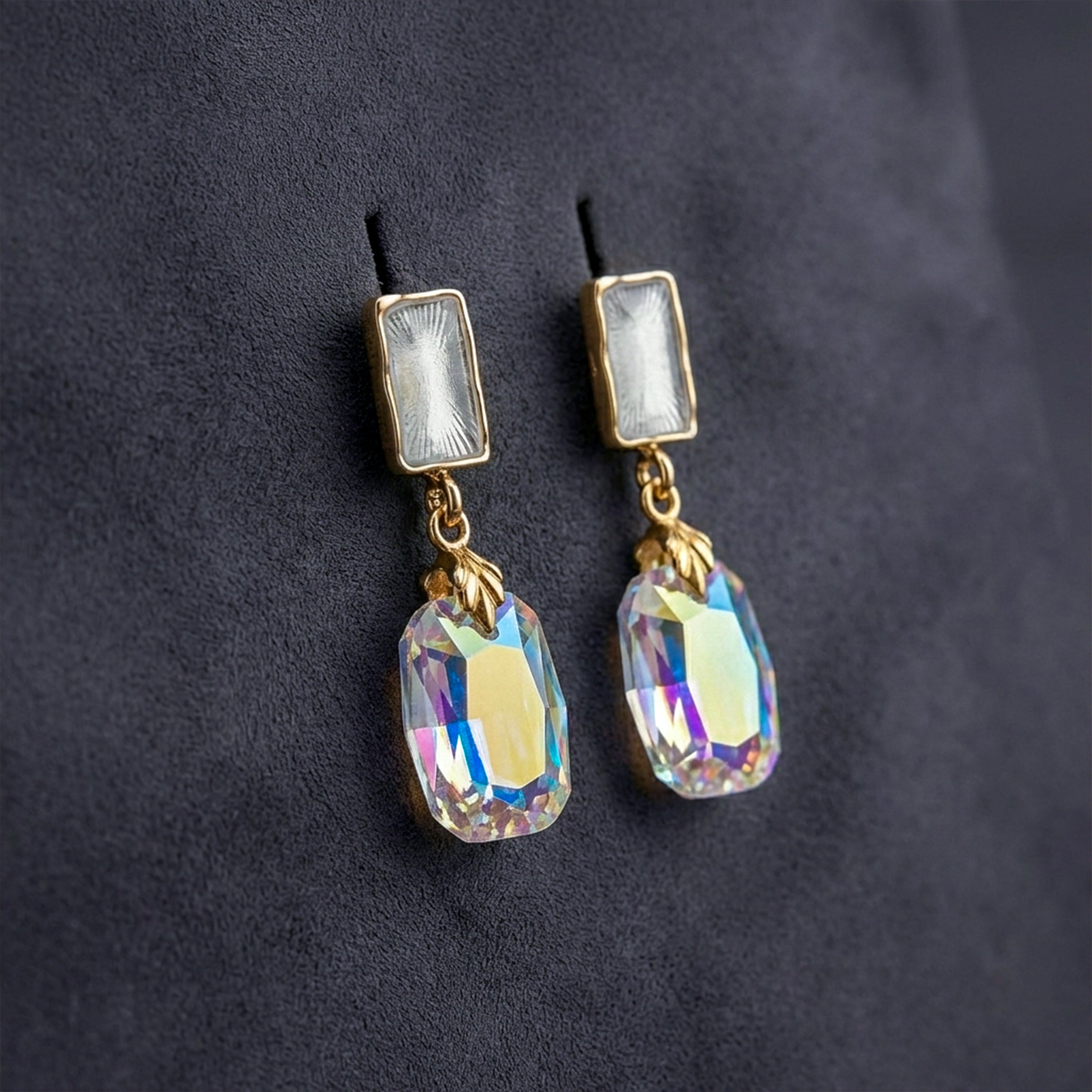 Crystal Drop Earrings GWE -174