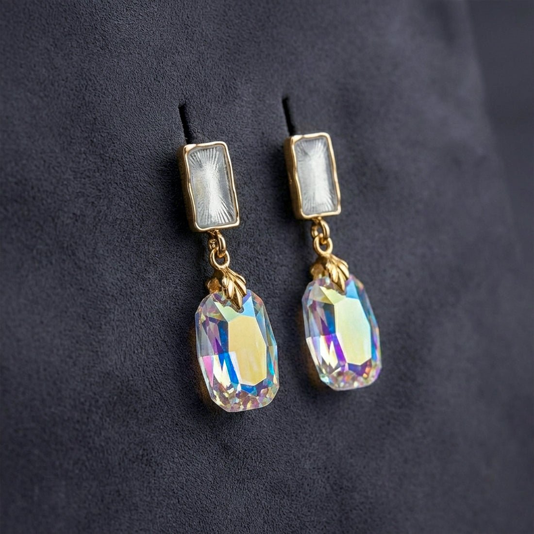 Crystal Drop Earrings GWE -174