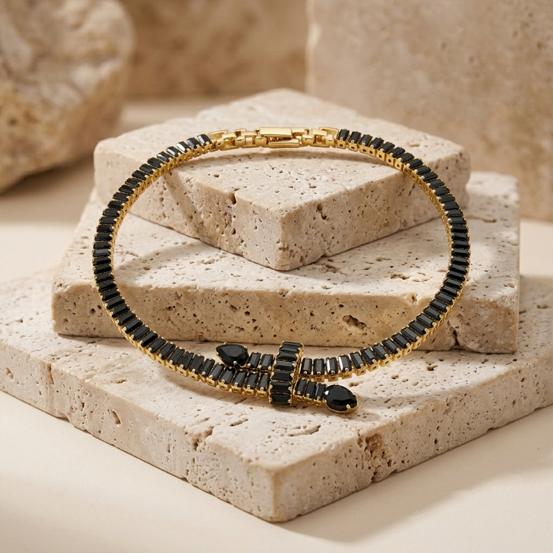 Noir Bow Luxe Bracelet GWB -126