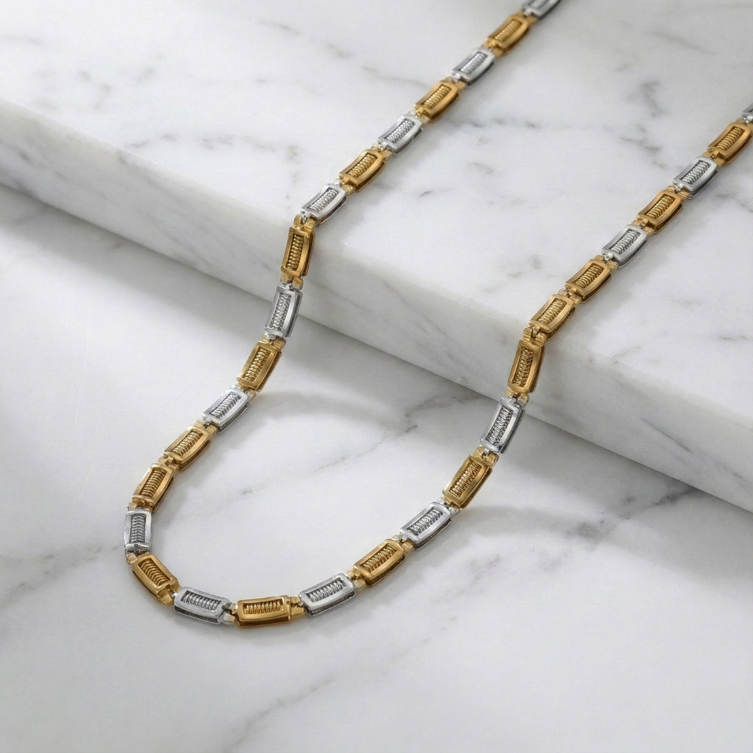 Titne Two Tone Mens Chain