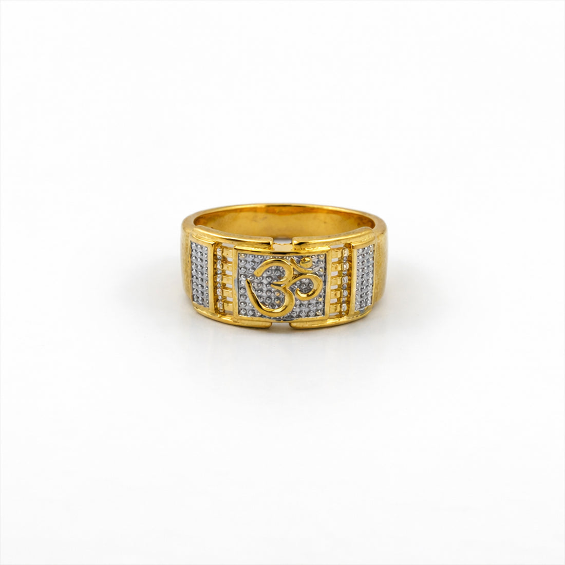 Divine Om Gold Ring GMR -28