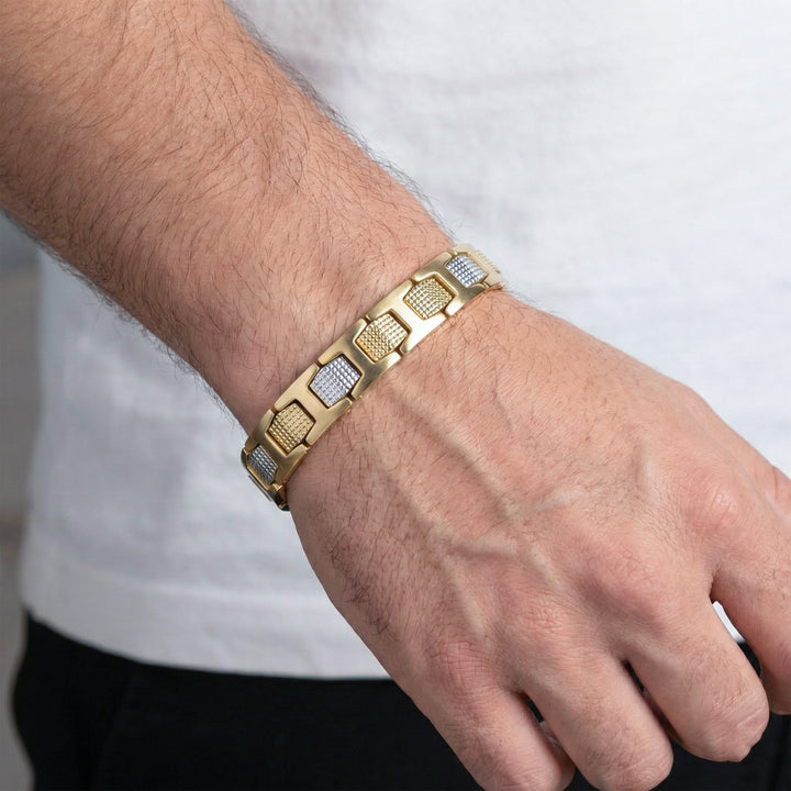 Aniket Gold Bracelet For Men