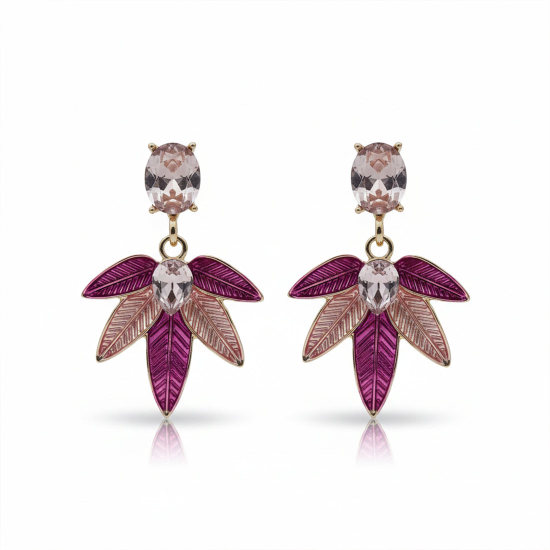 Crystal Drop Earrings GWE -198