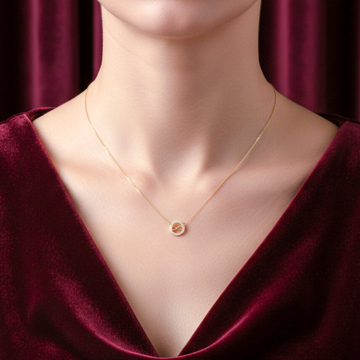 Elegant Infinity Pendant GWN -50