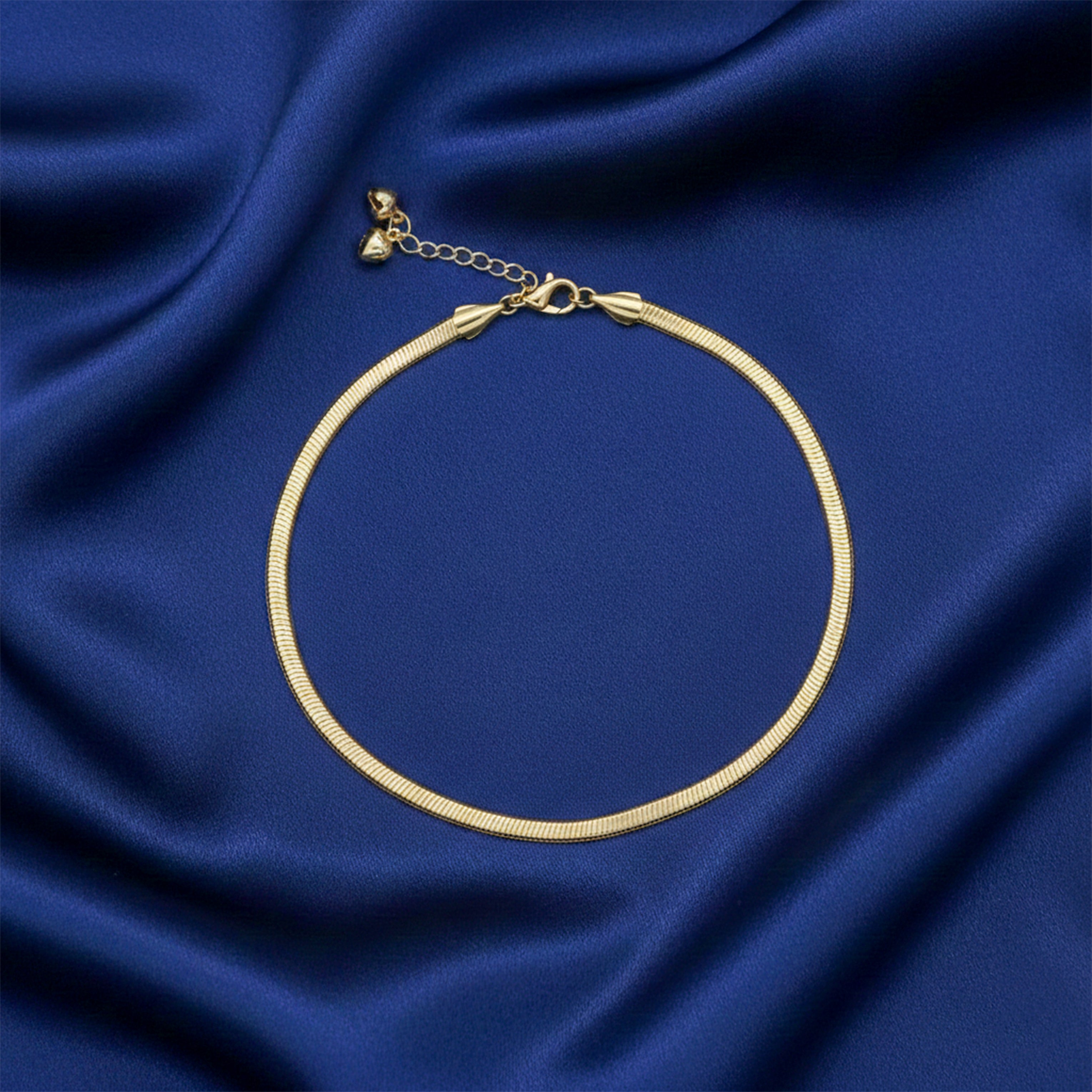 Golden Luxe Snake Chain Anklet GWA -32