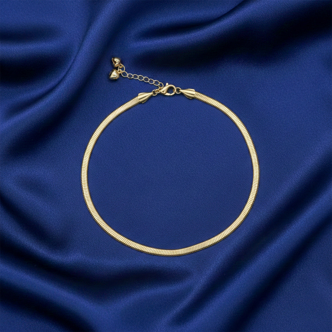 Golden Luxe Snake Chain Anklet GWA -32